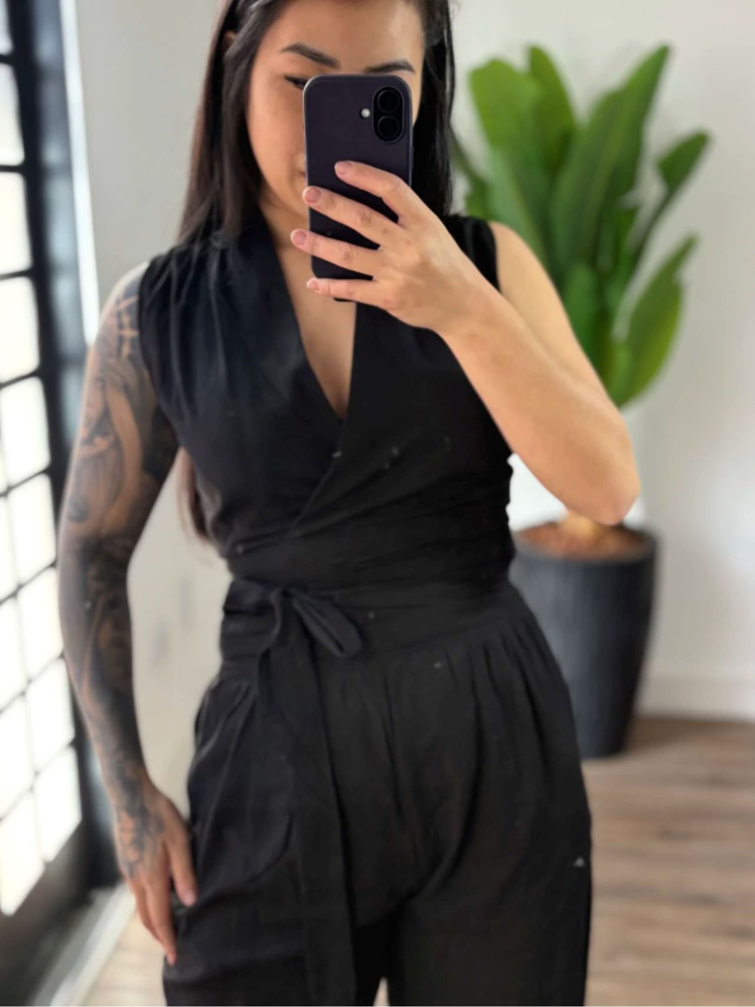 Conjunto linho Beth - 111 - PRETO 