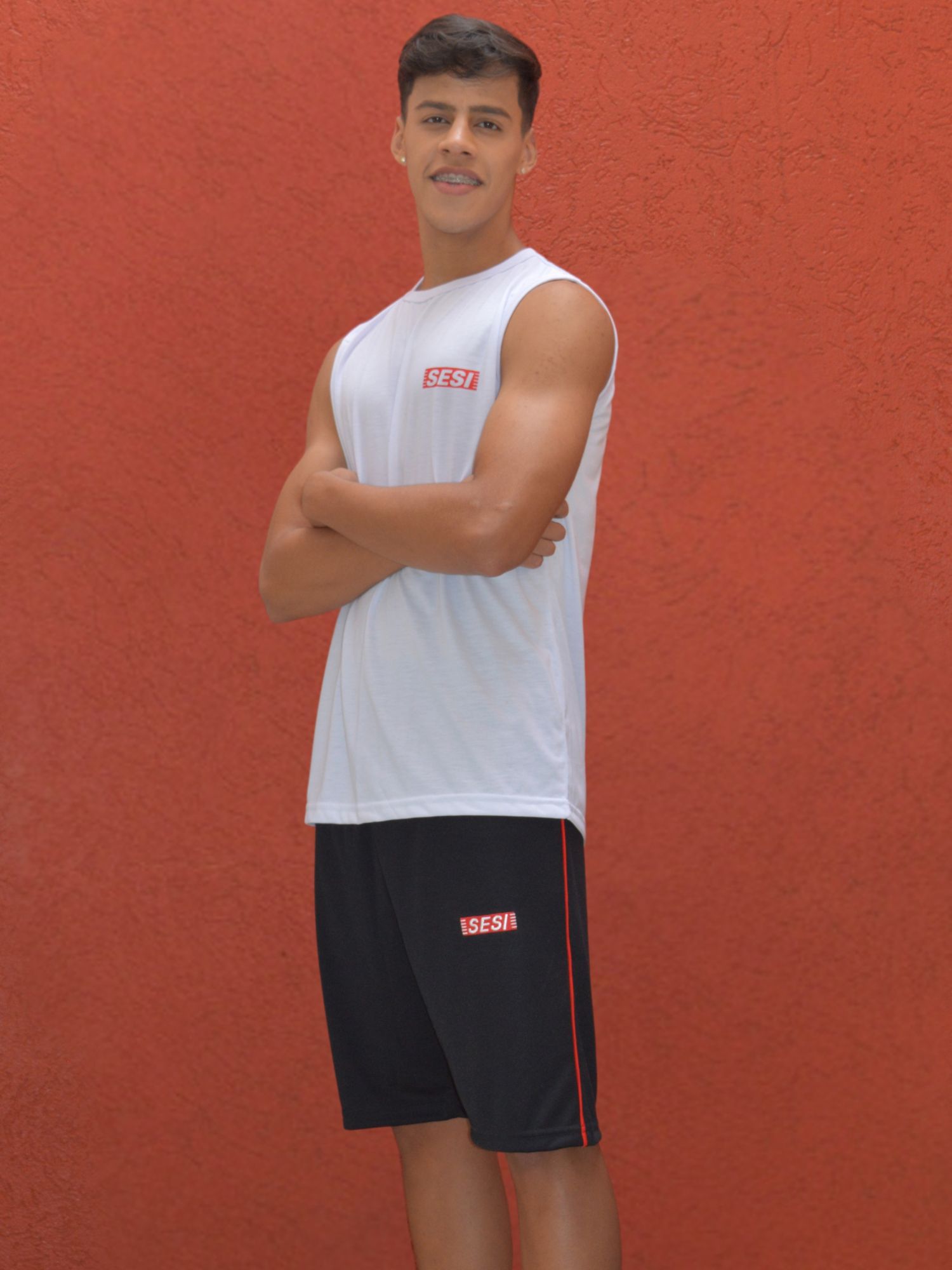 Uniforme SESI Camiseta Regata - P ao GG