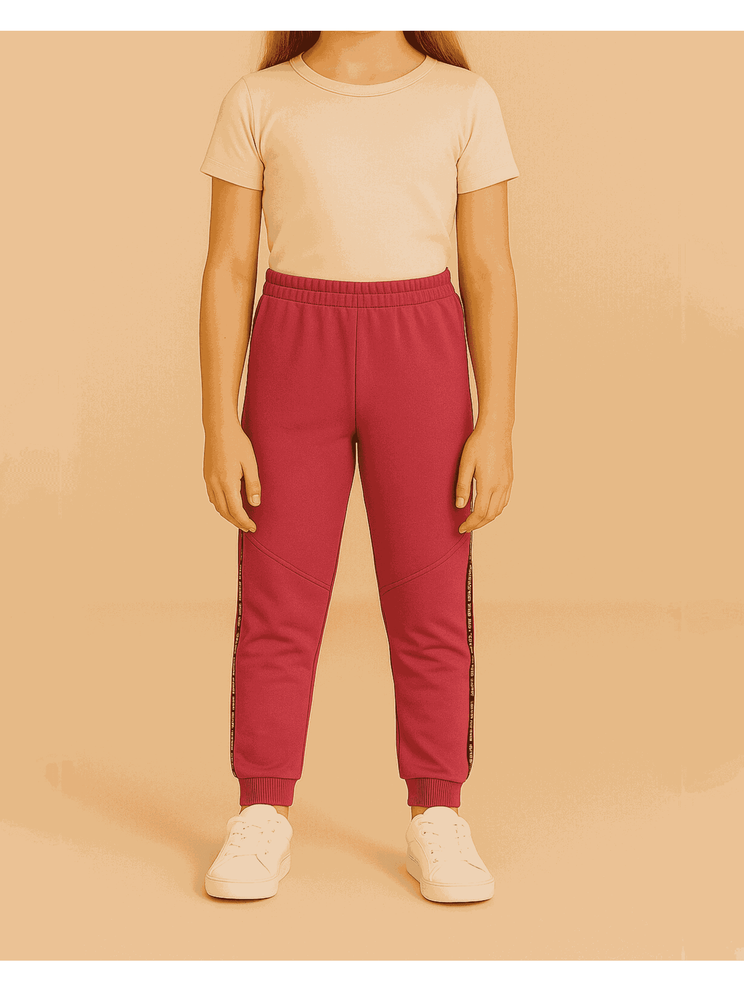 Calça de Moletom detalhada Soletex ruby feminina juvenil 10-16 