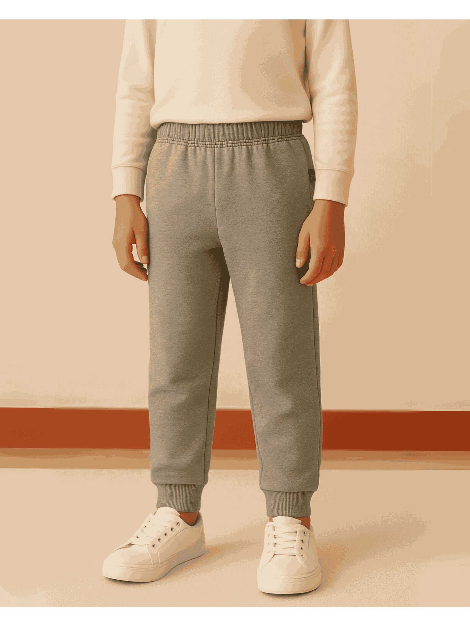 Calça de moletom Soletex infantil unissex Mescla 1 ao 3 