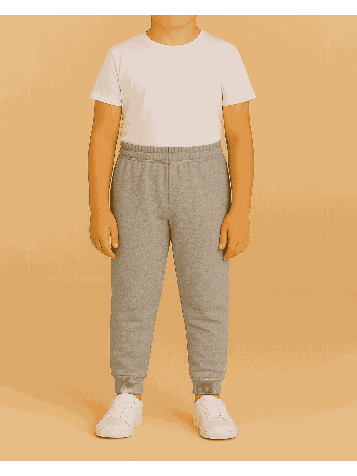 Calça de moletom Soletex unissex mescla 4 ao 8 