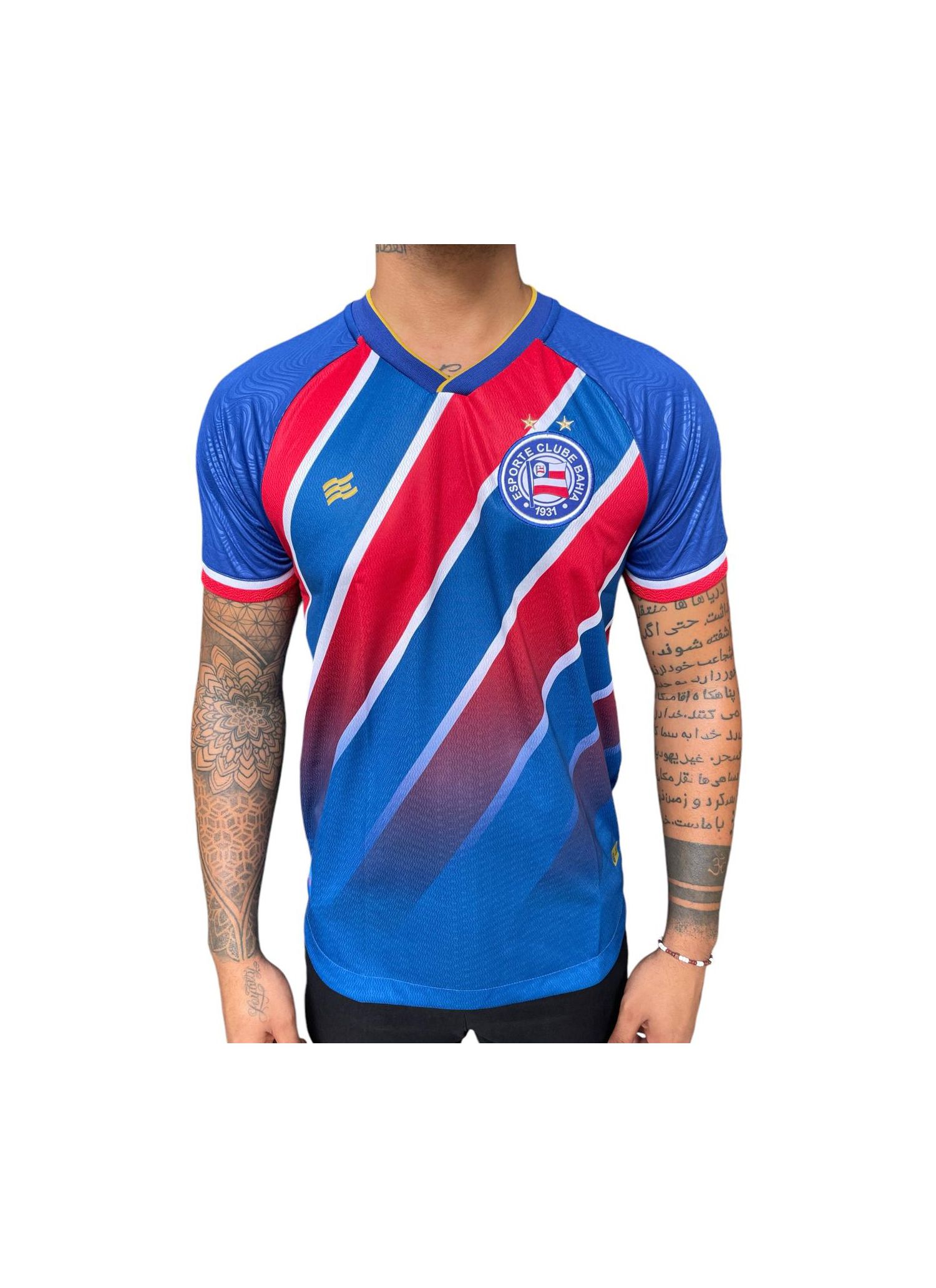 Camisa Masculina Jogo 2 2024 Sem Patrocinio Bahia ... - LOJA DO BAHIA 