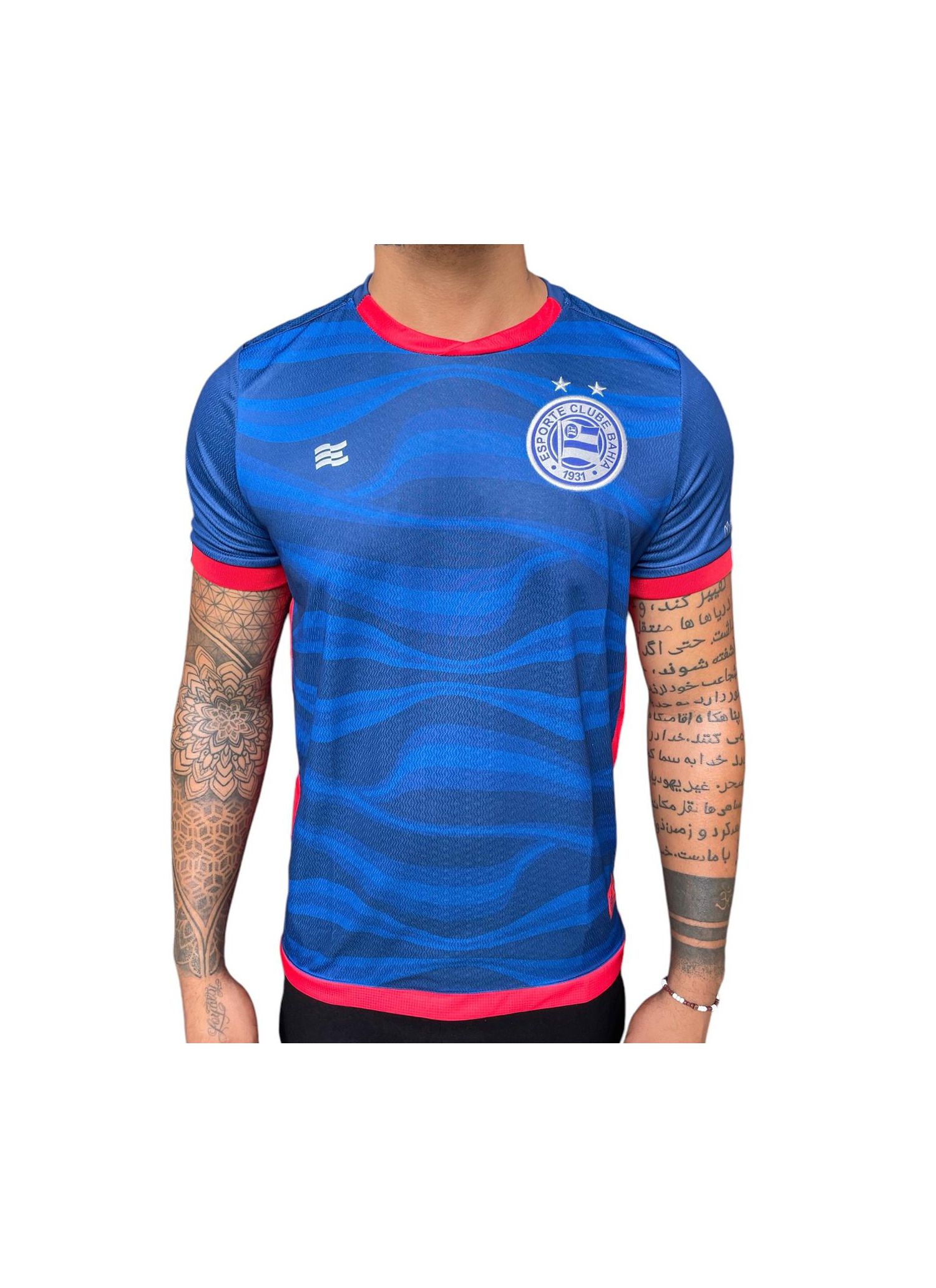 Camisa Jogo 3 Bahia Sem Patrocinio 2024 Azul Mascu... - LOJA DO BAHIA 