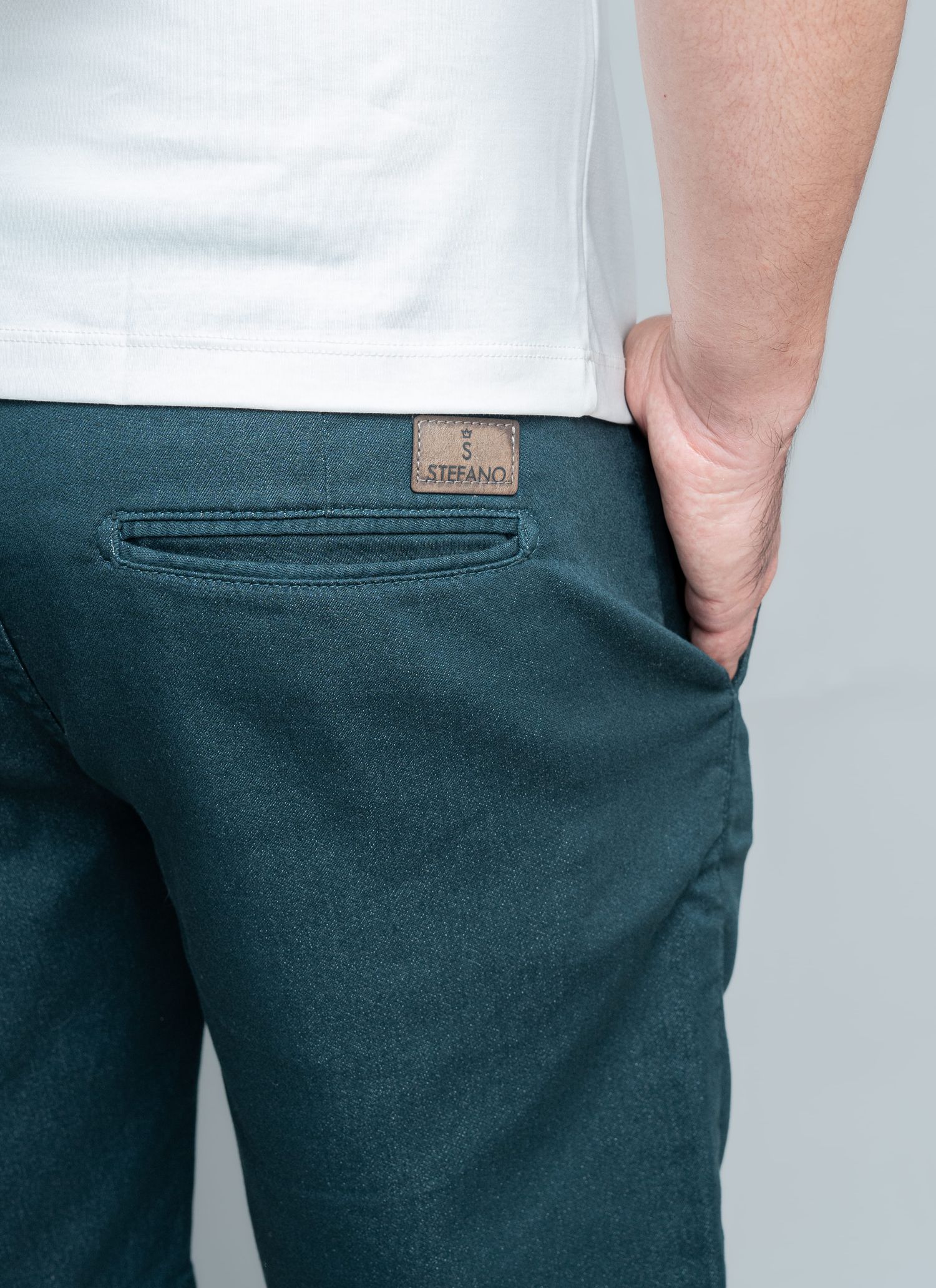 Bermuda Sarja Premium Stefano Verde 