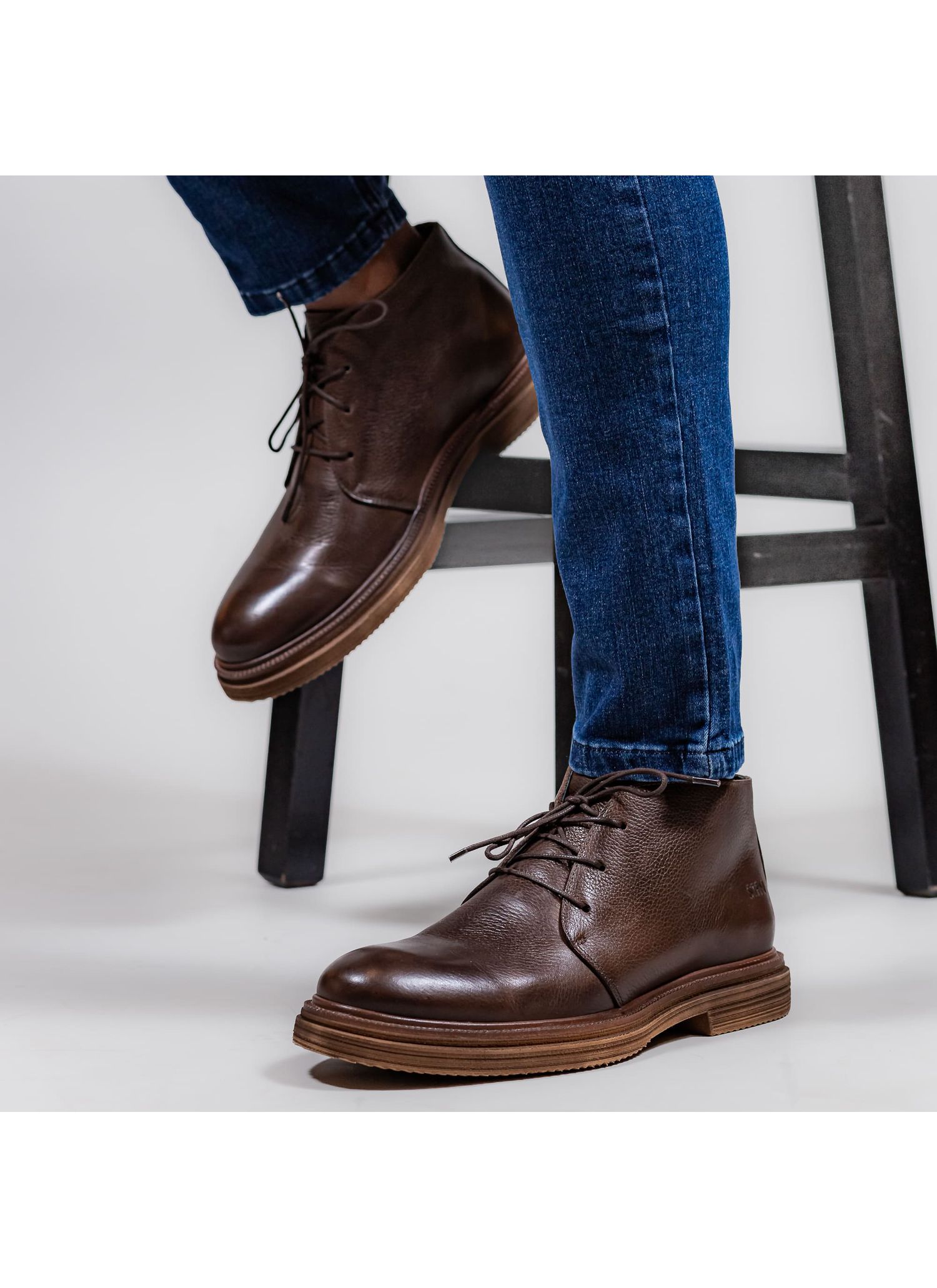Bota Floter Stefano Chocolate Cano Baixo