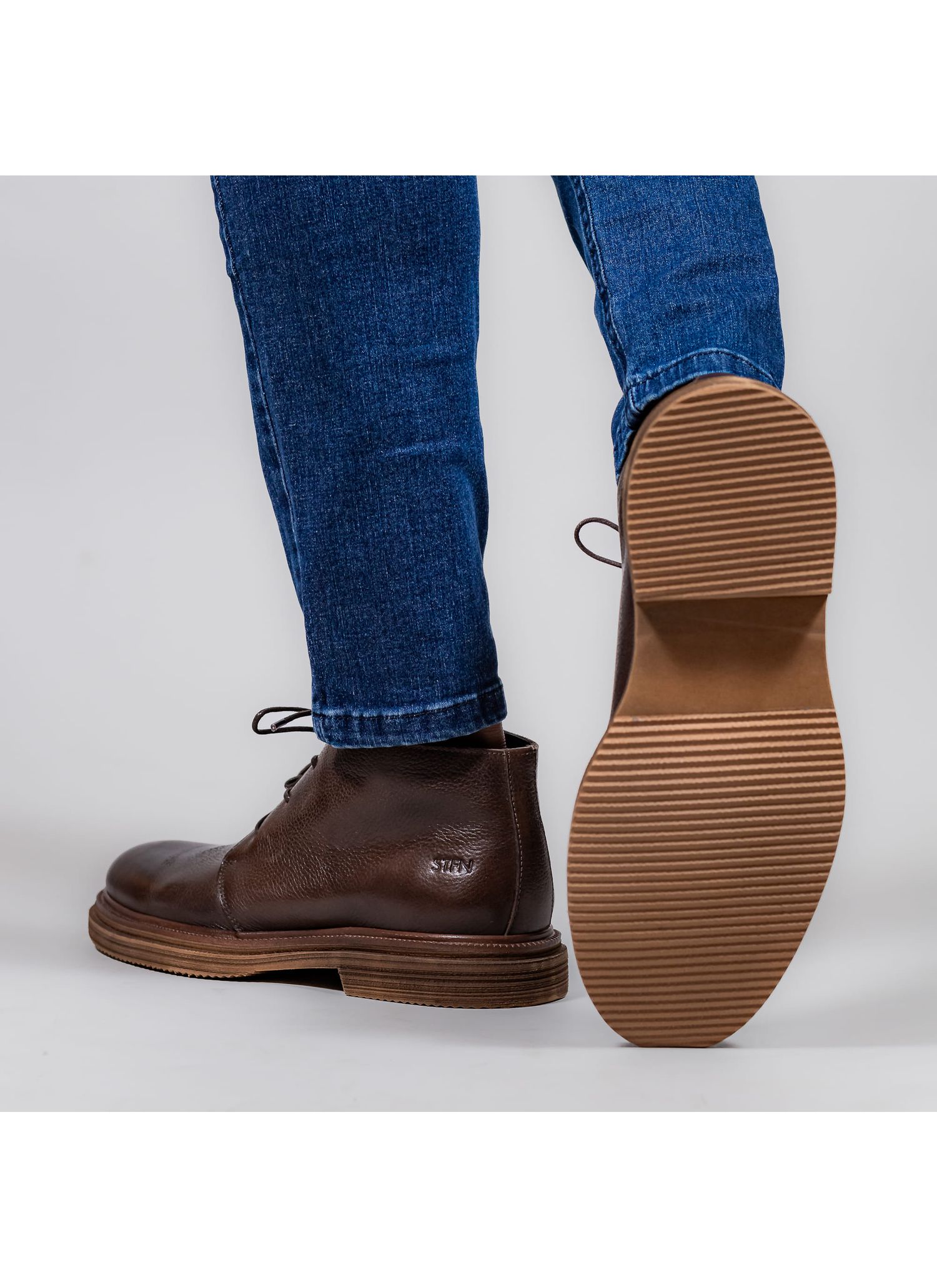 Bota Floter Stefano Chocolate Cano Baixo