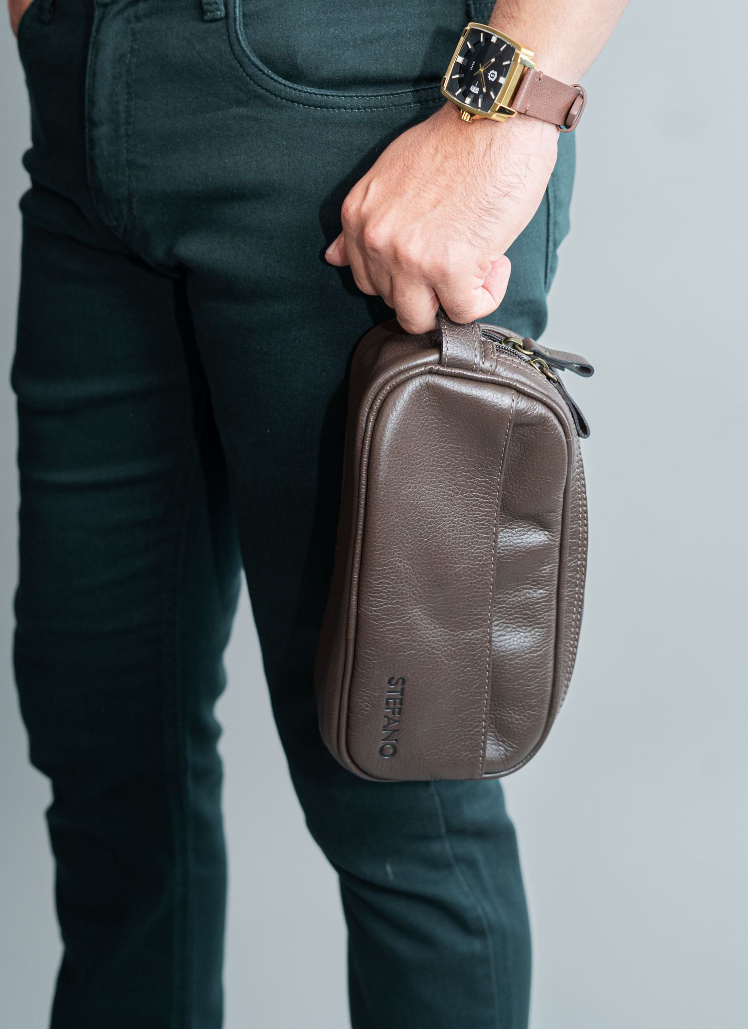 Necessaire Stefano Café Dupla