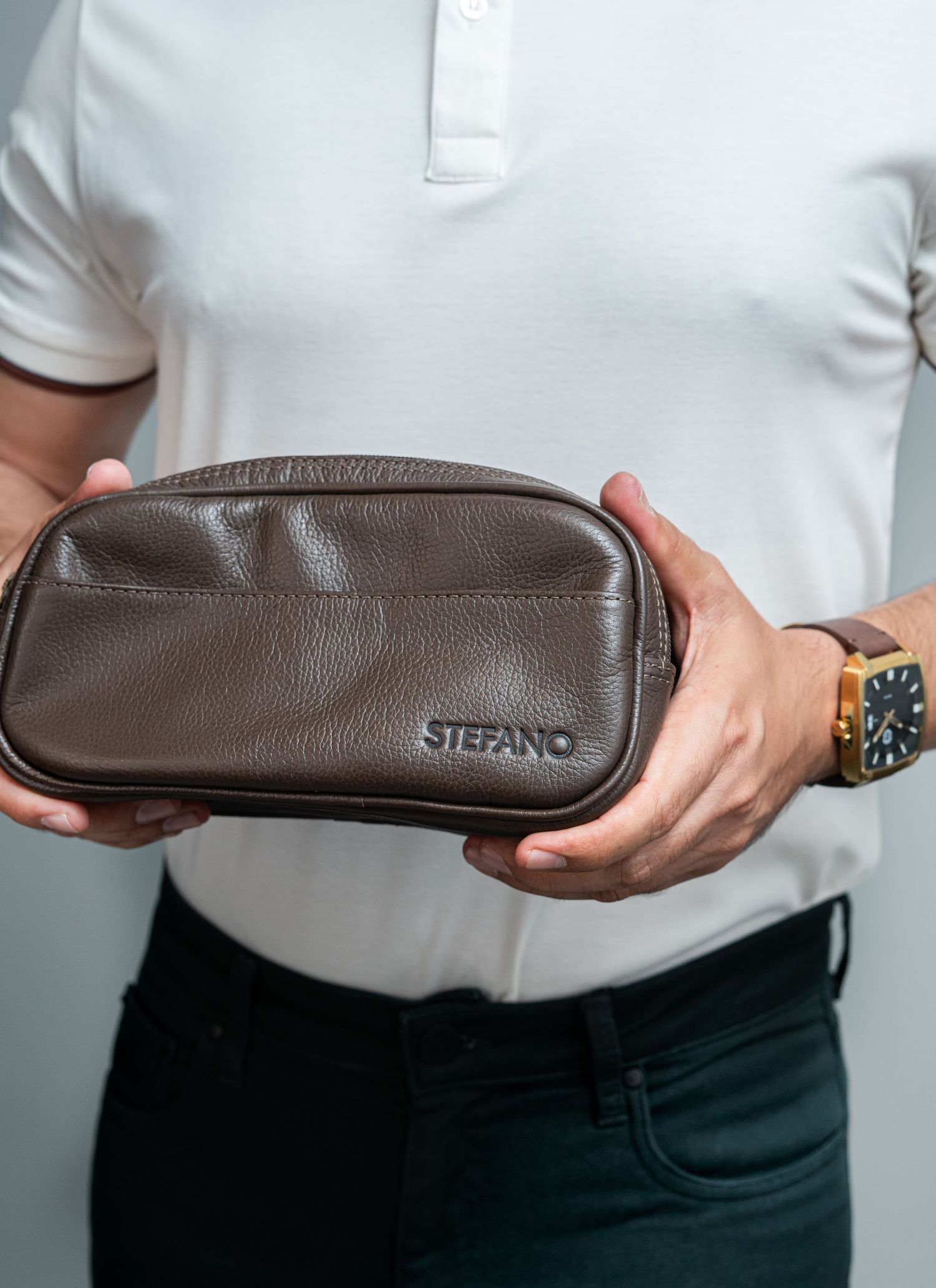 Necessaire Stefano Café Dupla
