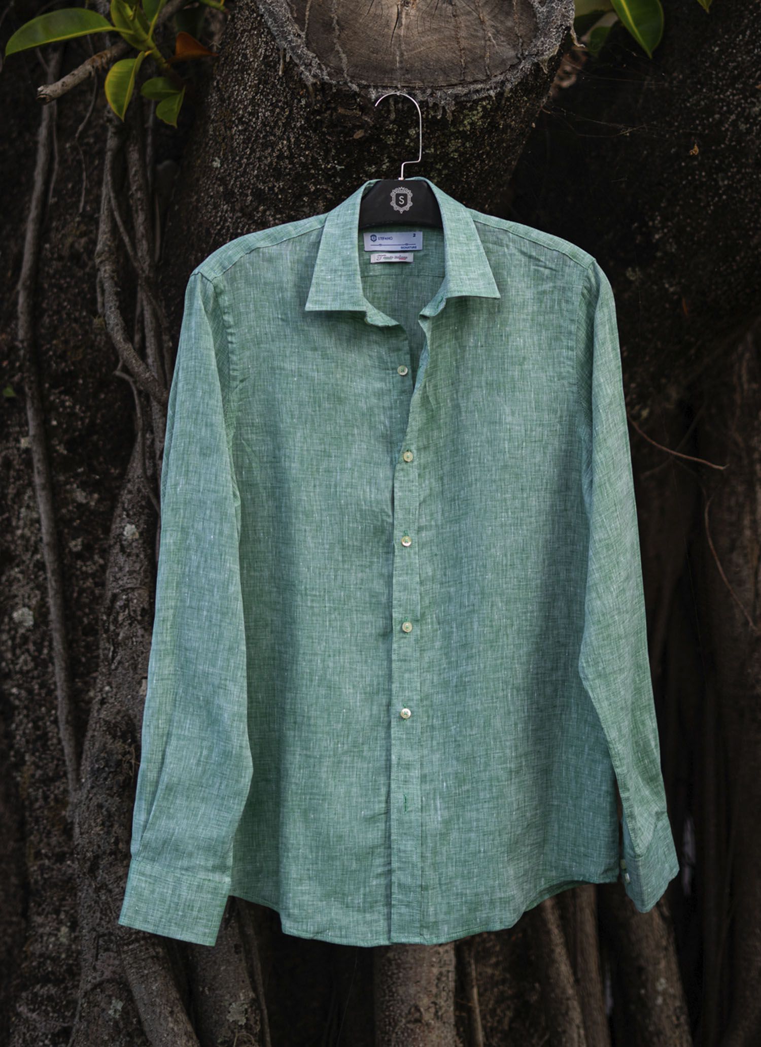 Camisa Stefano Linho Italiano ... - Stefano Store