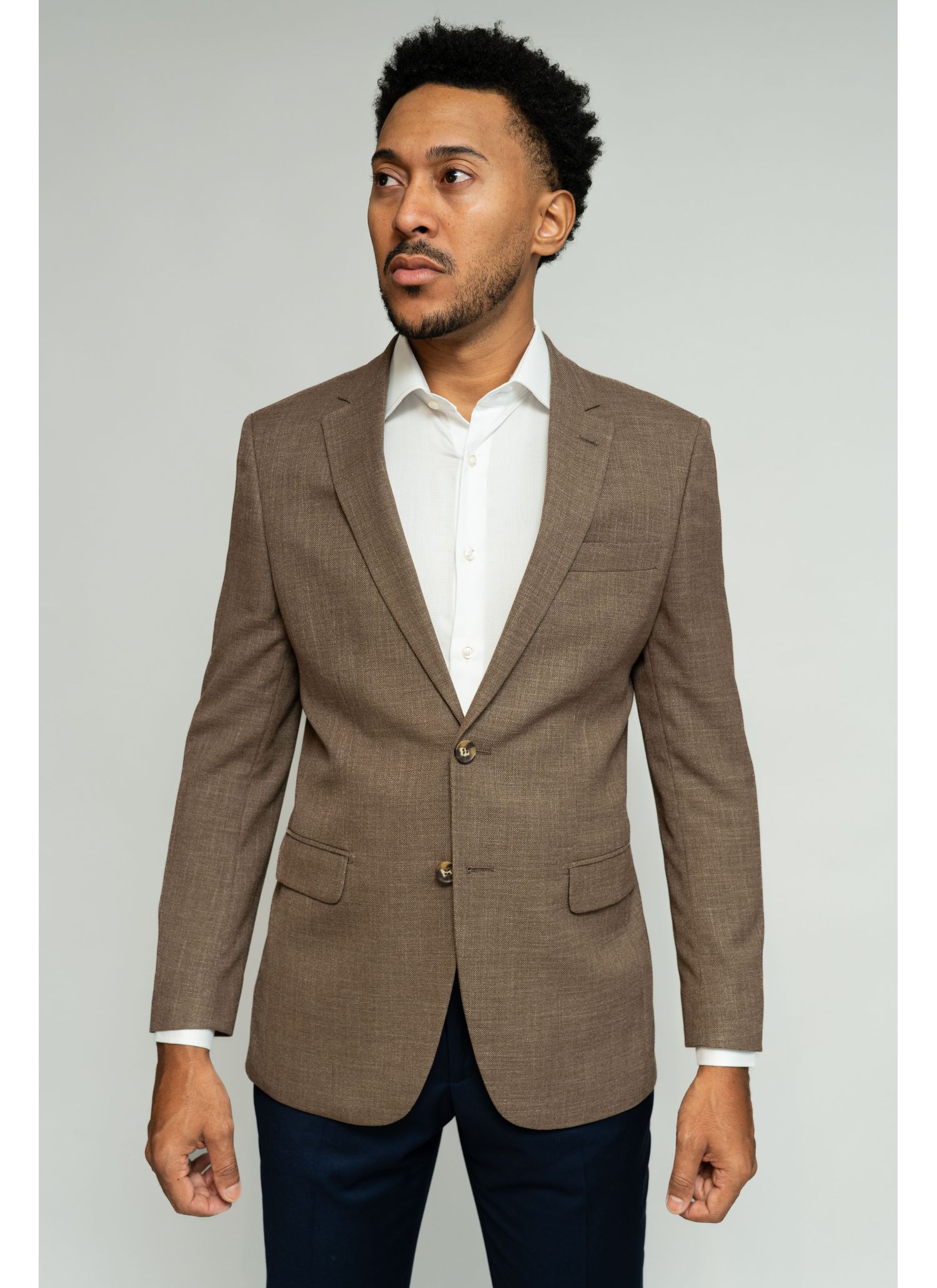 Blazer Stefano Marrom Café - Stefano Store
