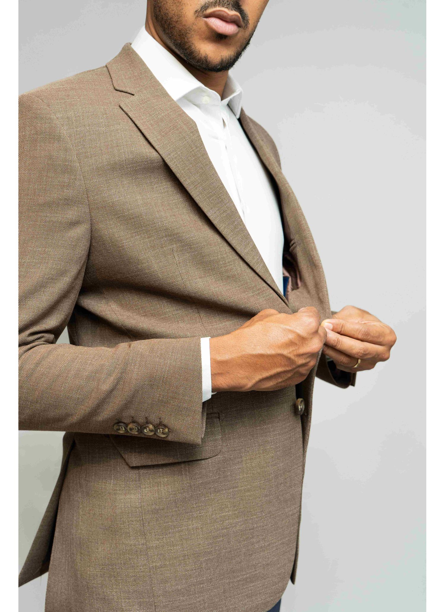 Blazer Stefano Marrom Café