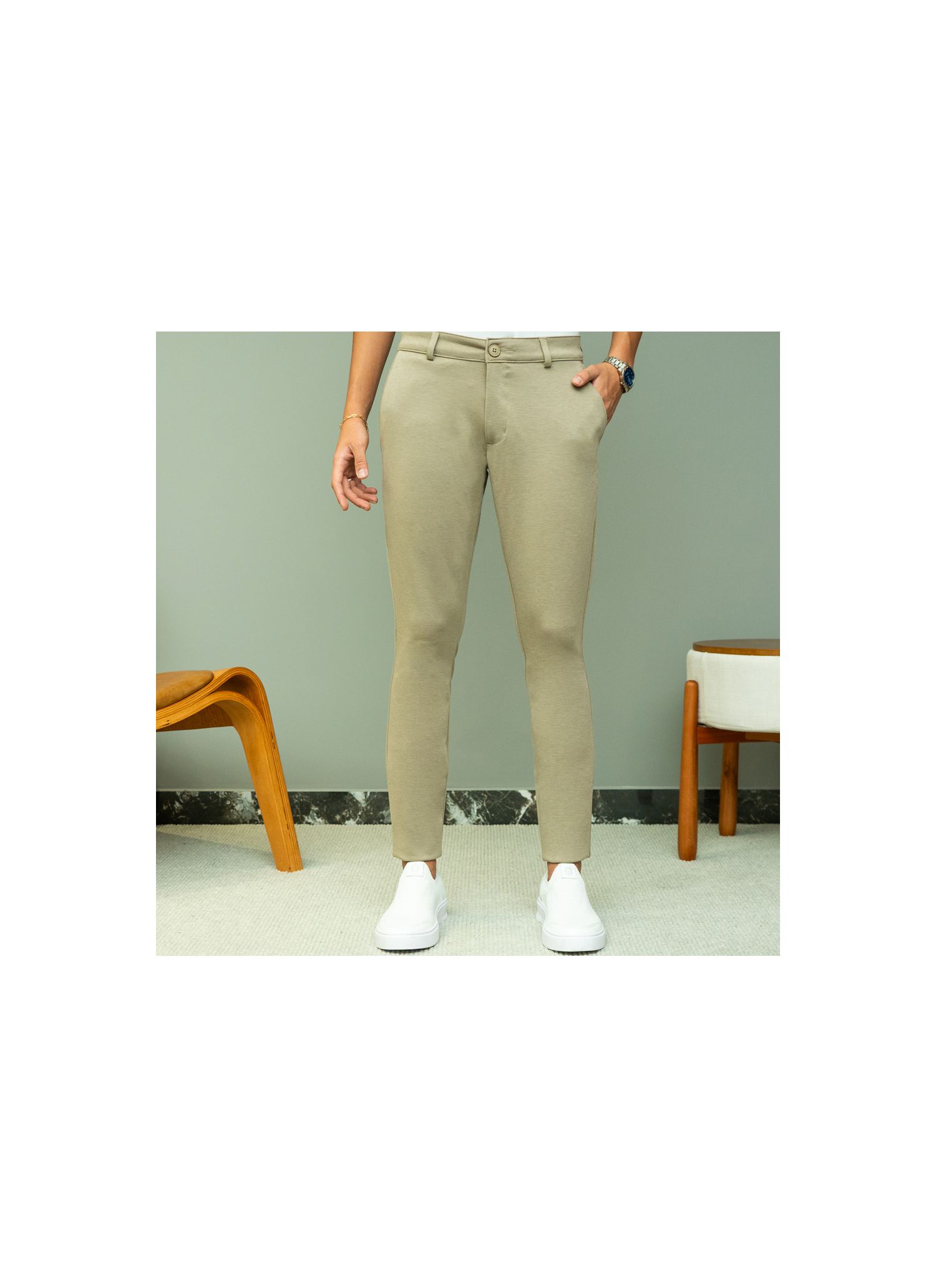 Calça de Tecnologia Areia Ste... - Stefano Store