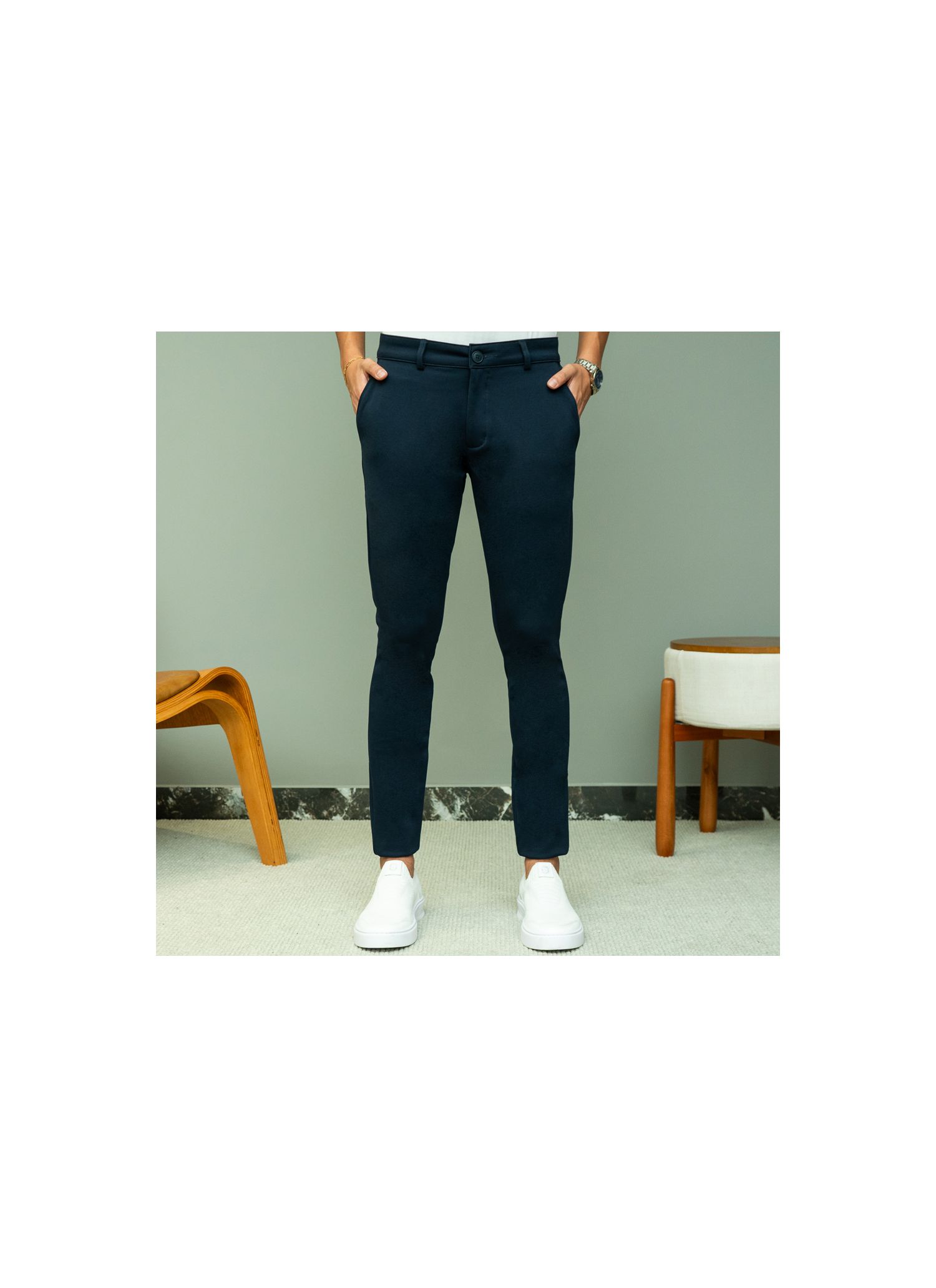 Calça de Tecnologia Azul Mari... - Stefano Store