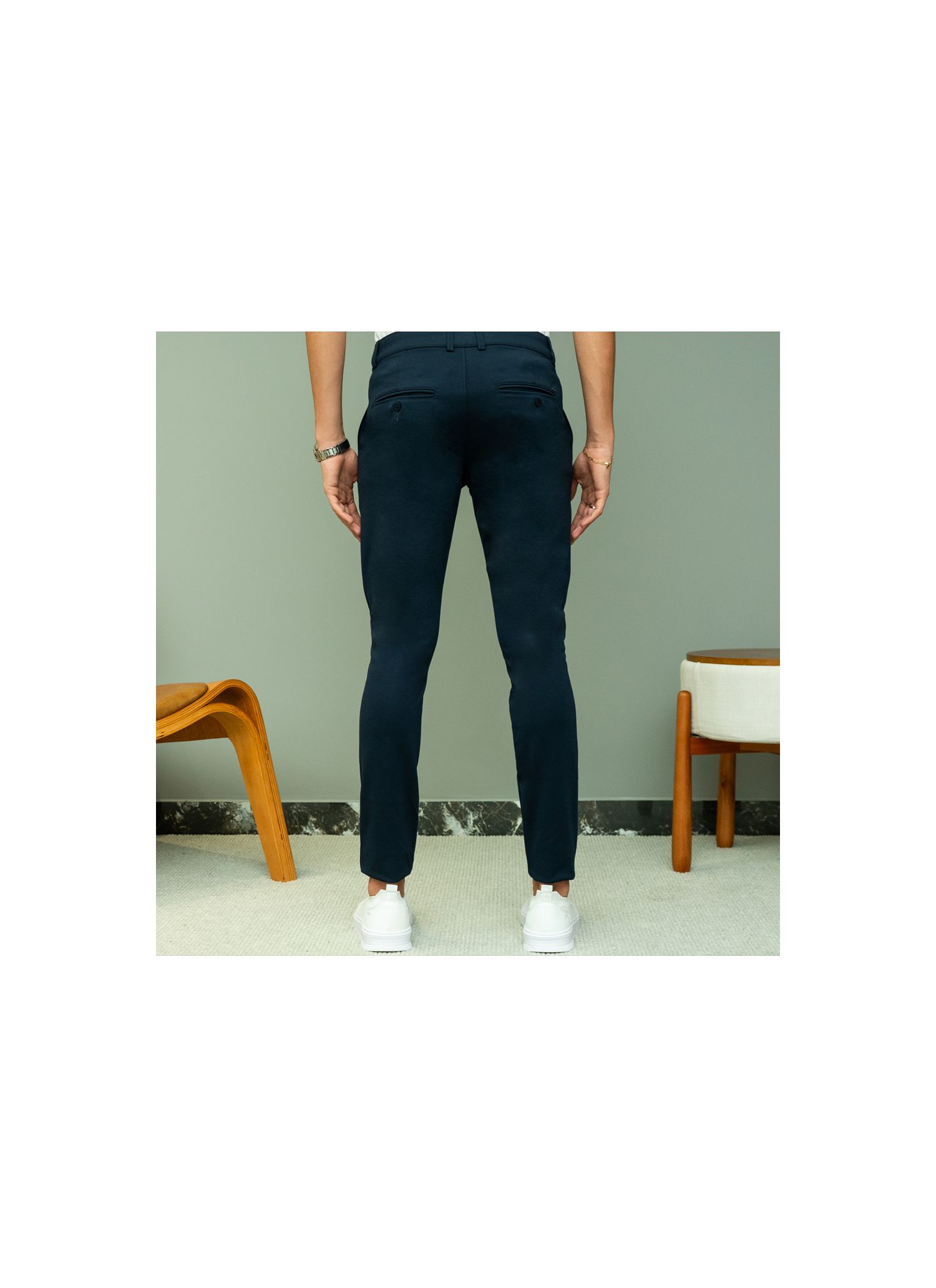 Calça de Tecnologia Azul Marinho Stefano