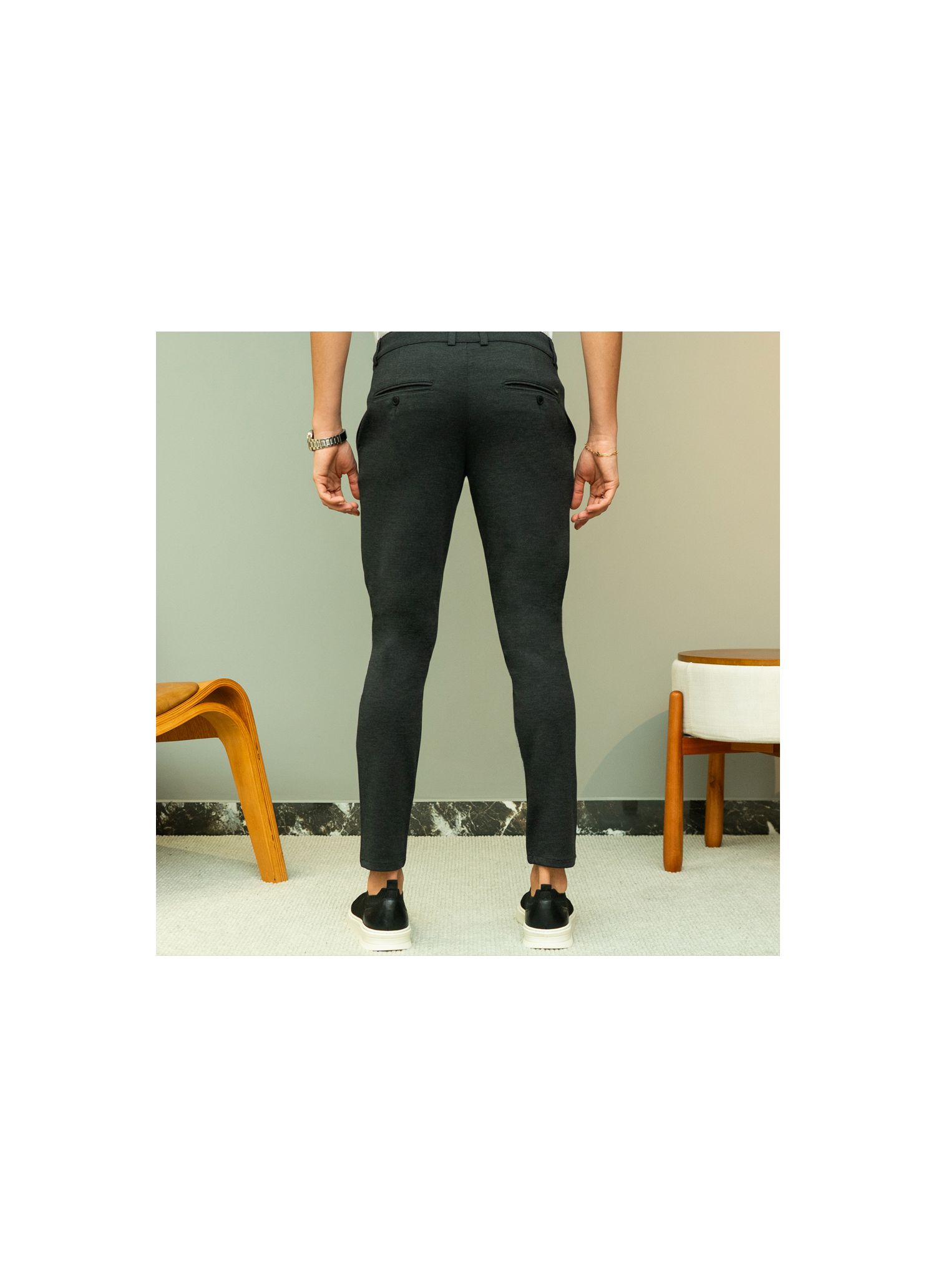 Calça de Tecnologia Chumbo Stefano