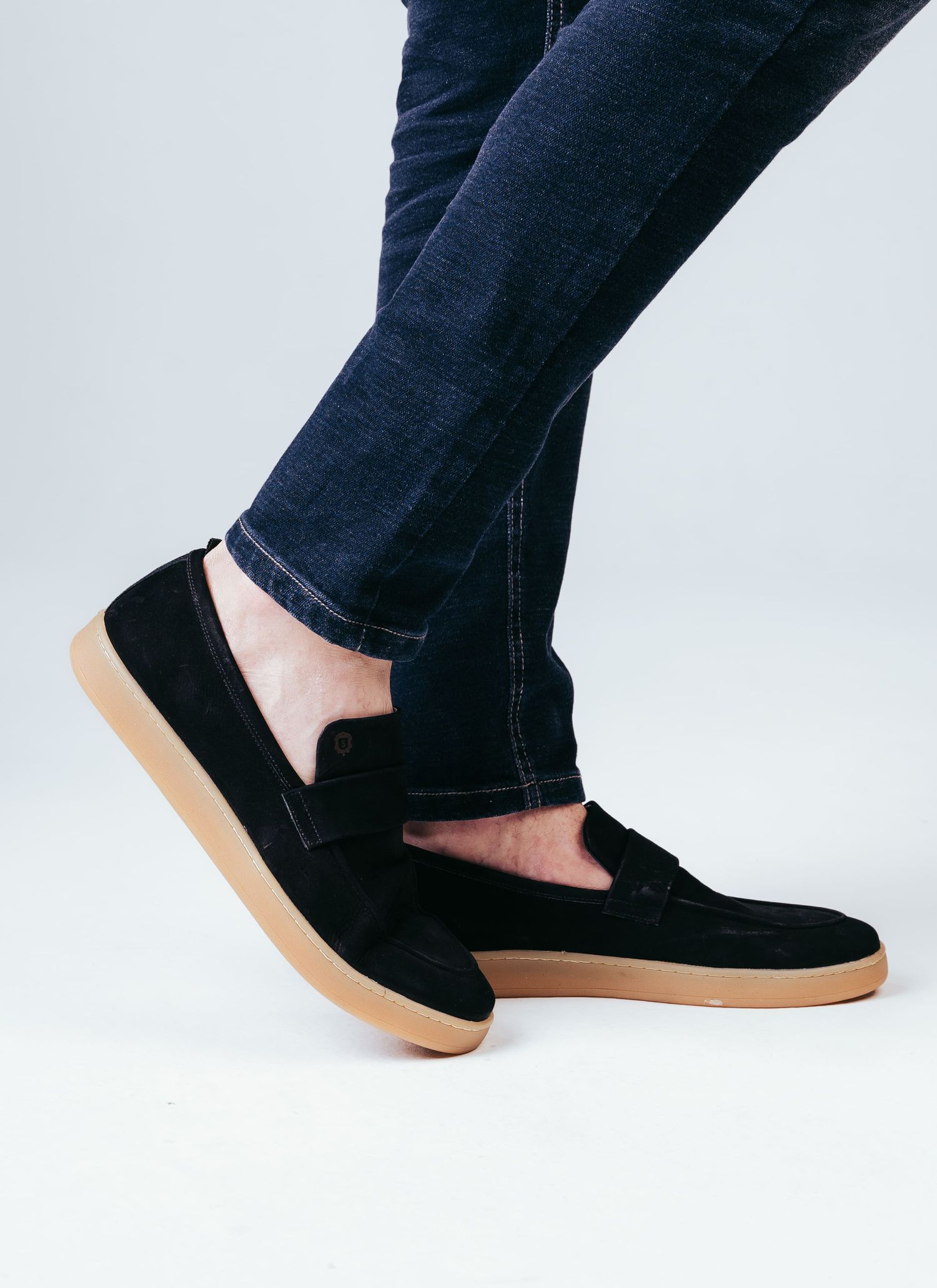 Sapato Mocassim Chamoa Preto