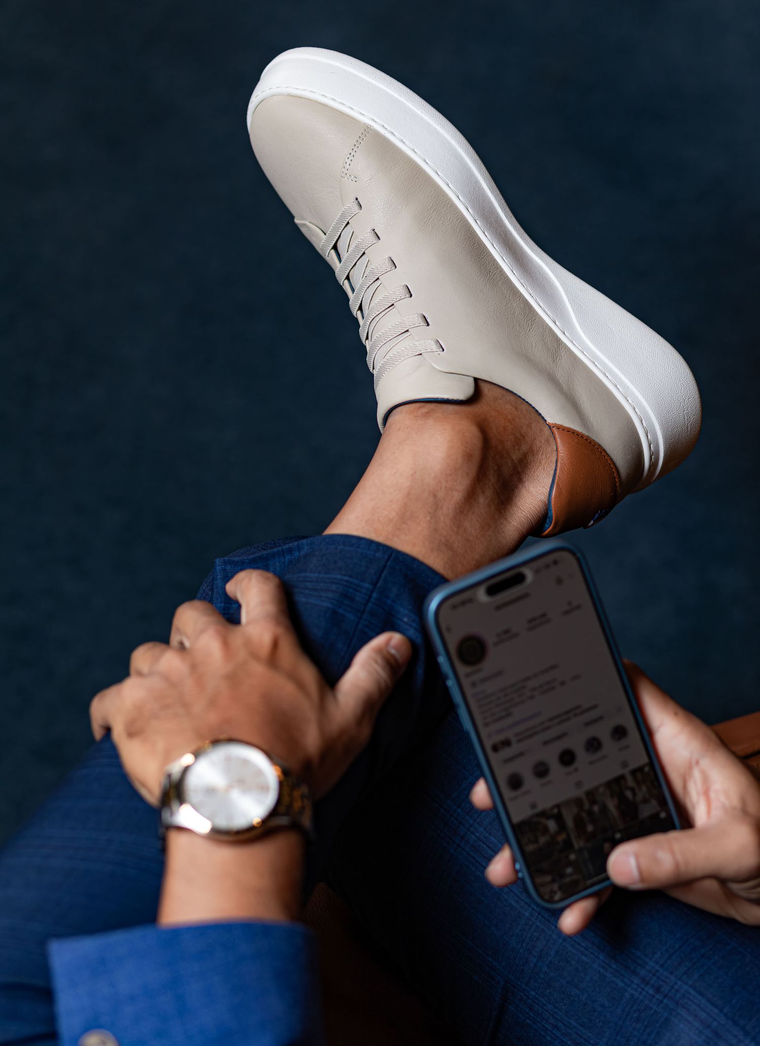 Tênis Sneaker Stefano Nice Bone