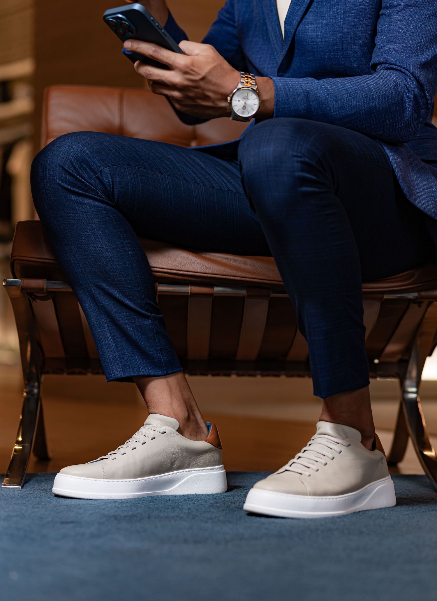 Tênis Sneaker Stefano Nice Bone