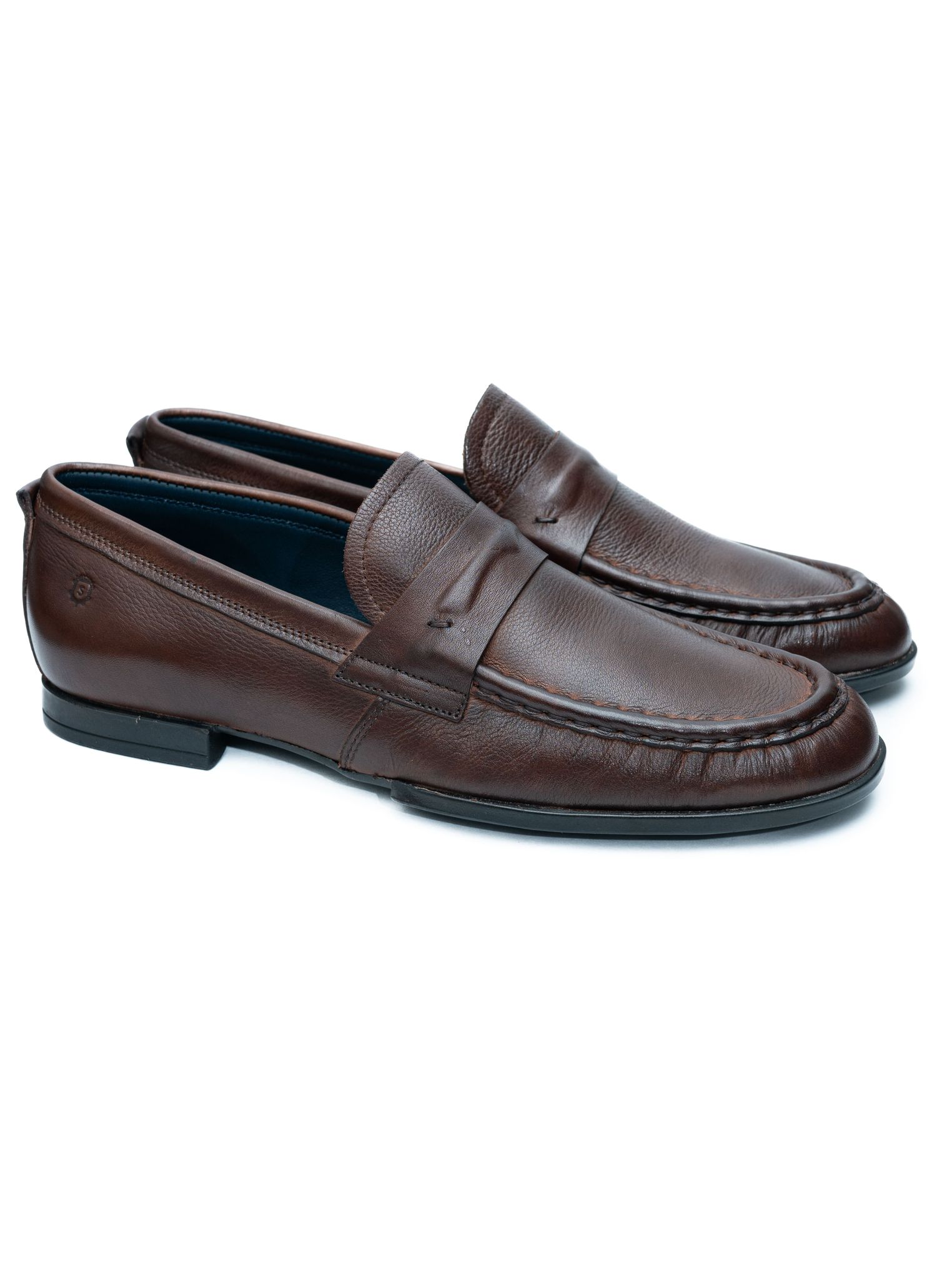 Sapato Mocassim Stefano Rivello Marrom Café