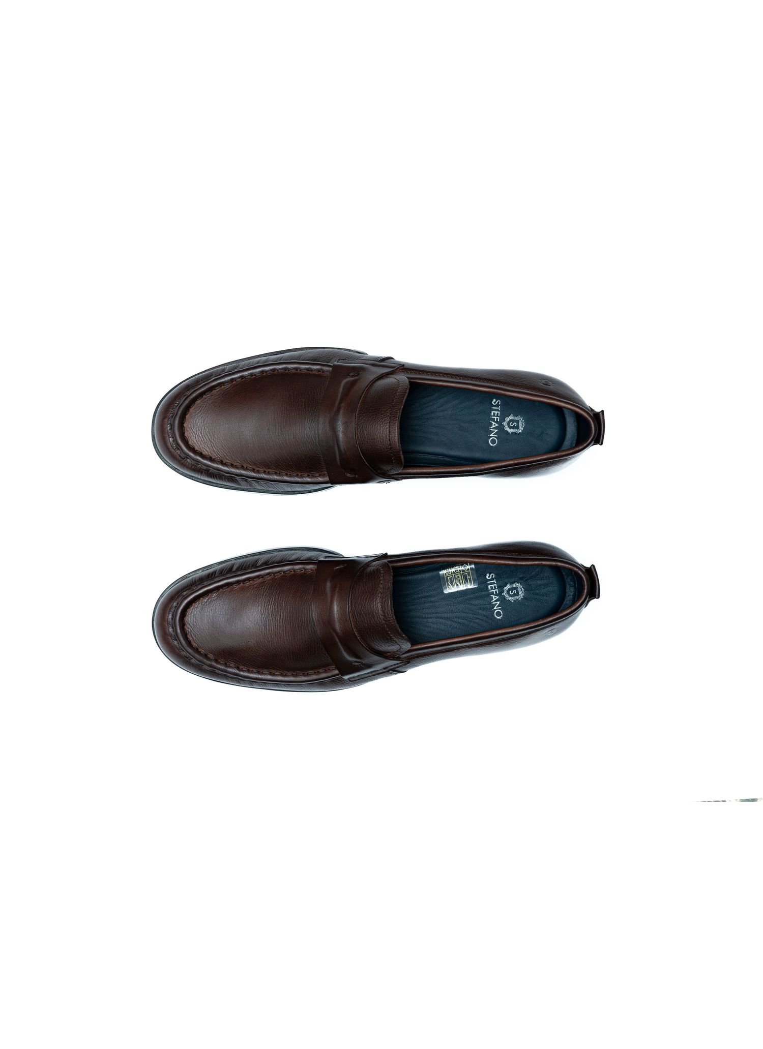 Sapato Mocassim Stefano Rivello Marrom Café