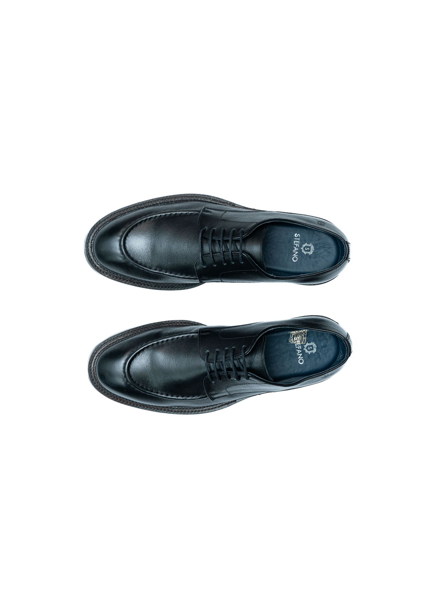 Sapato Derby Stefano Veneto Preto