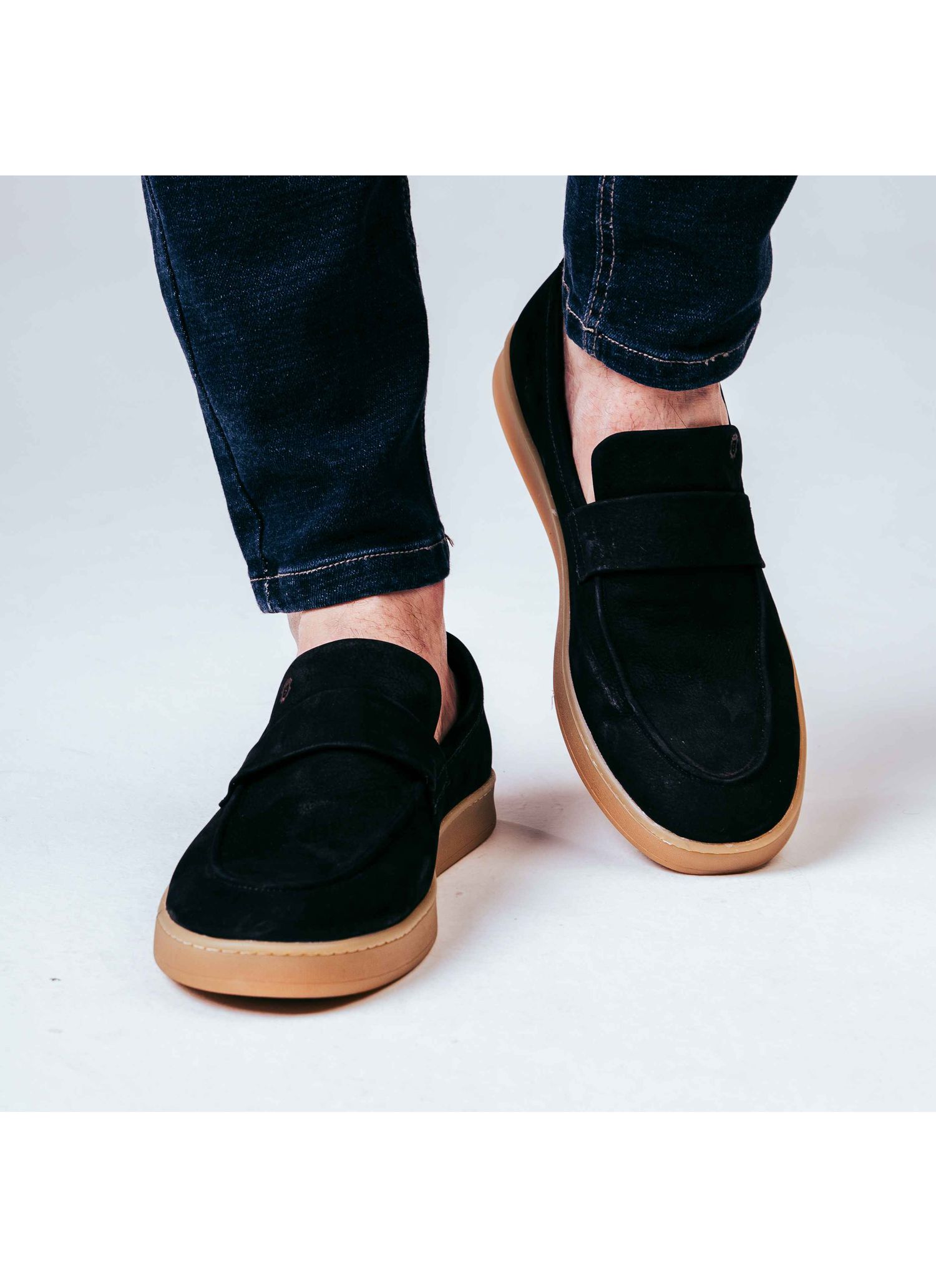 Sapato Mocassim Chamoa Preto