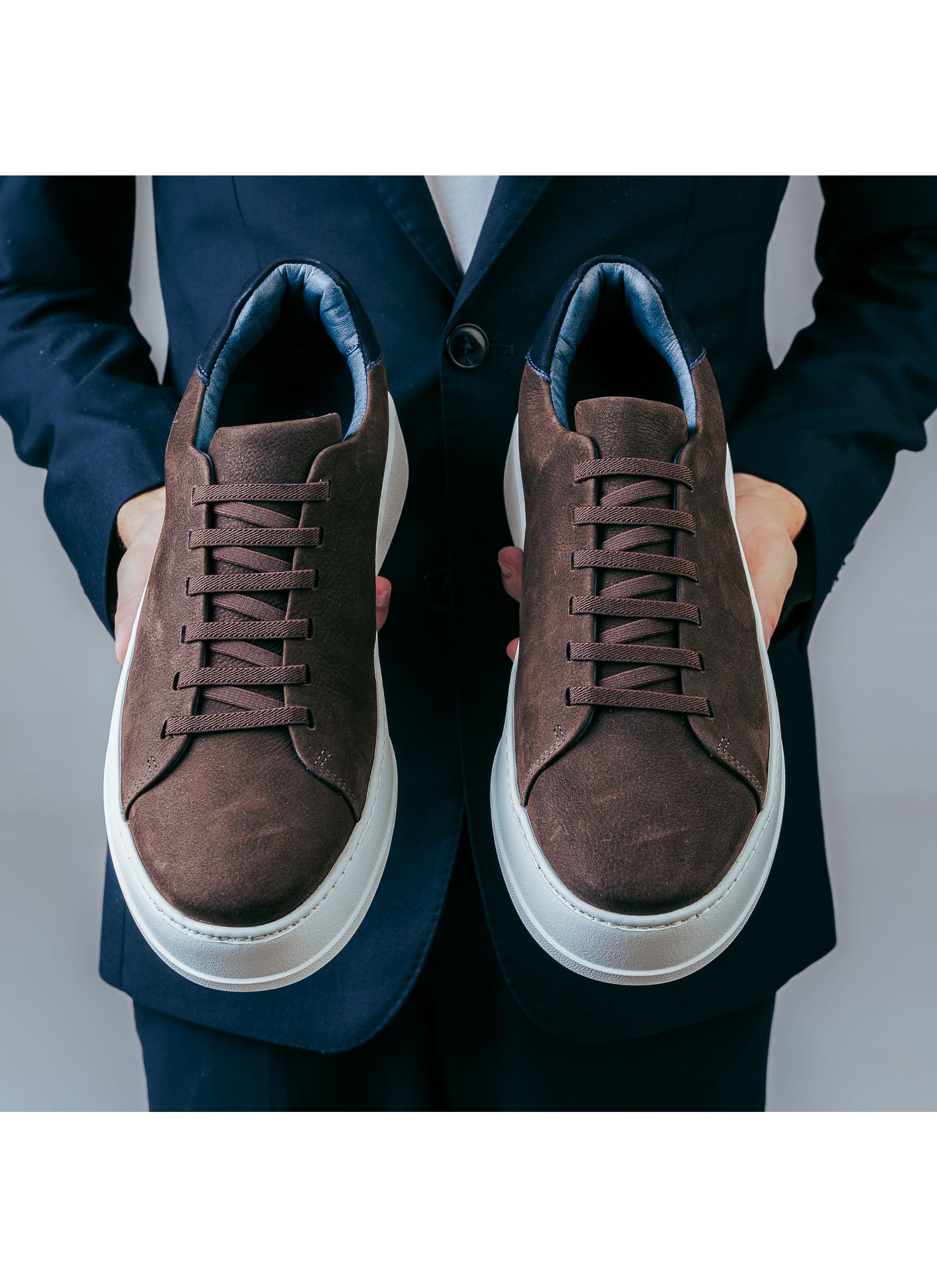 Tênis Sneaker Stefano Nice Marrom