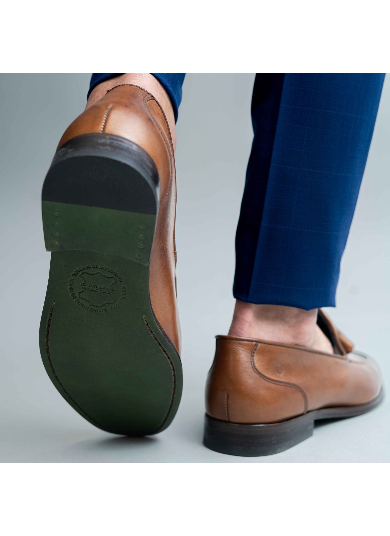 Sapato Mocassim Stefano Bambolin Whisky