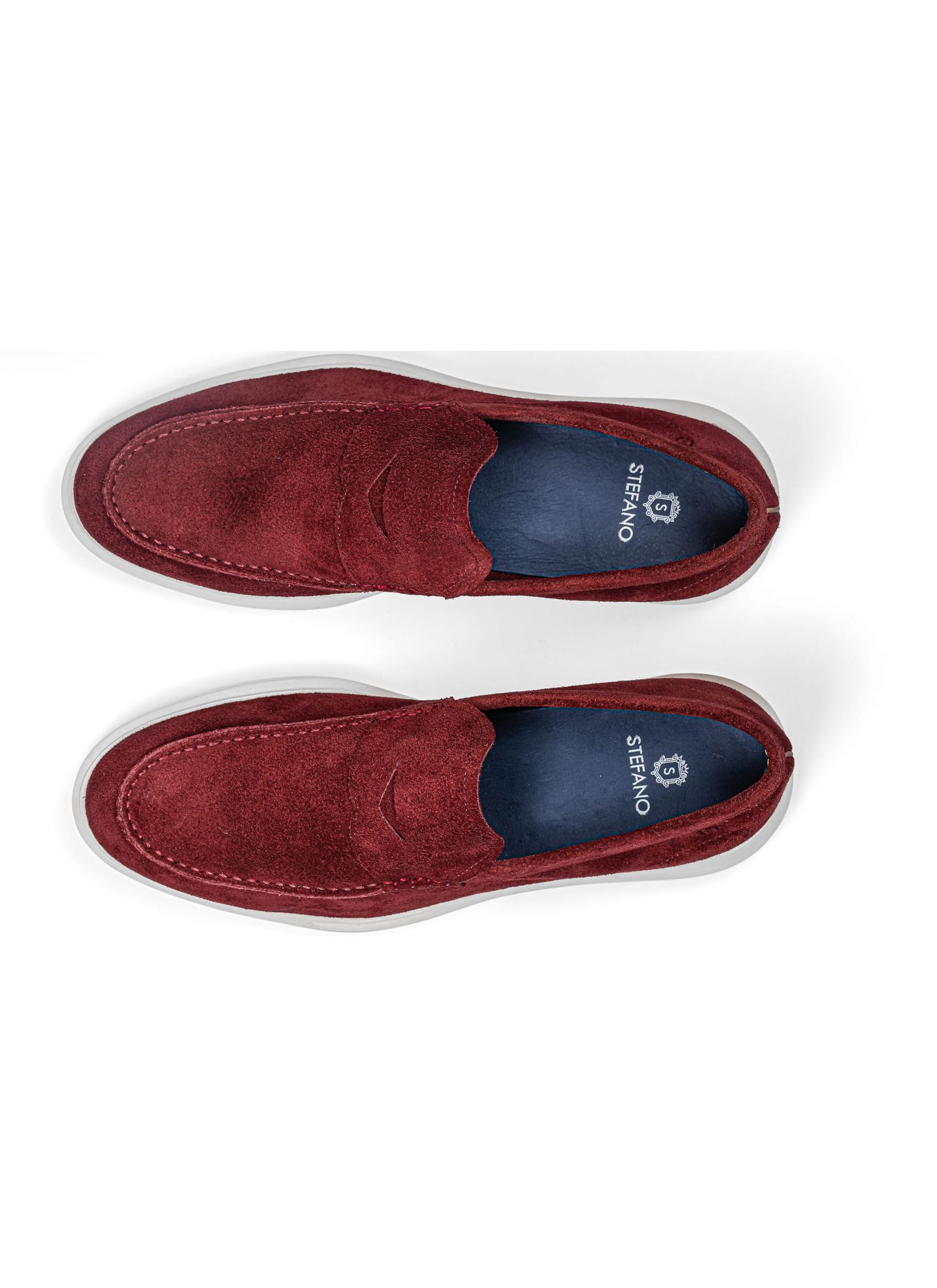 Sapato Mocassim Stefano Nice Bordô