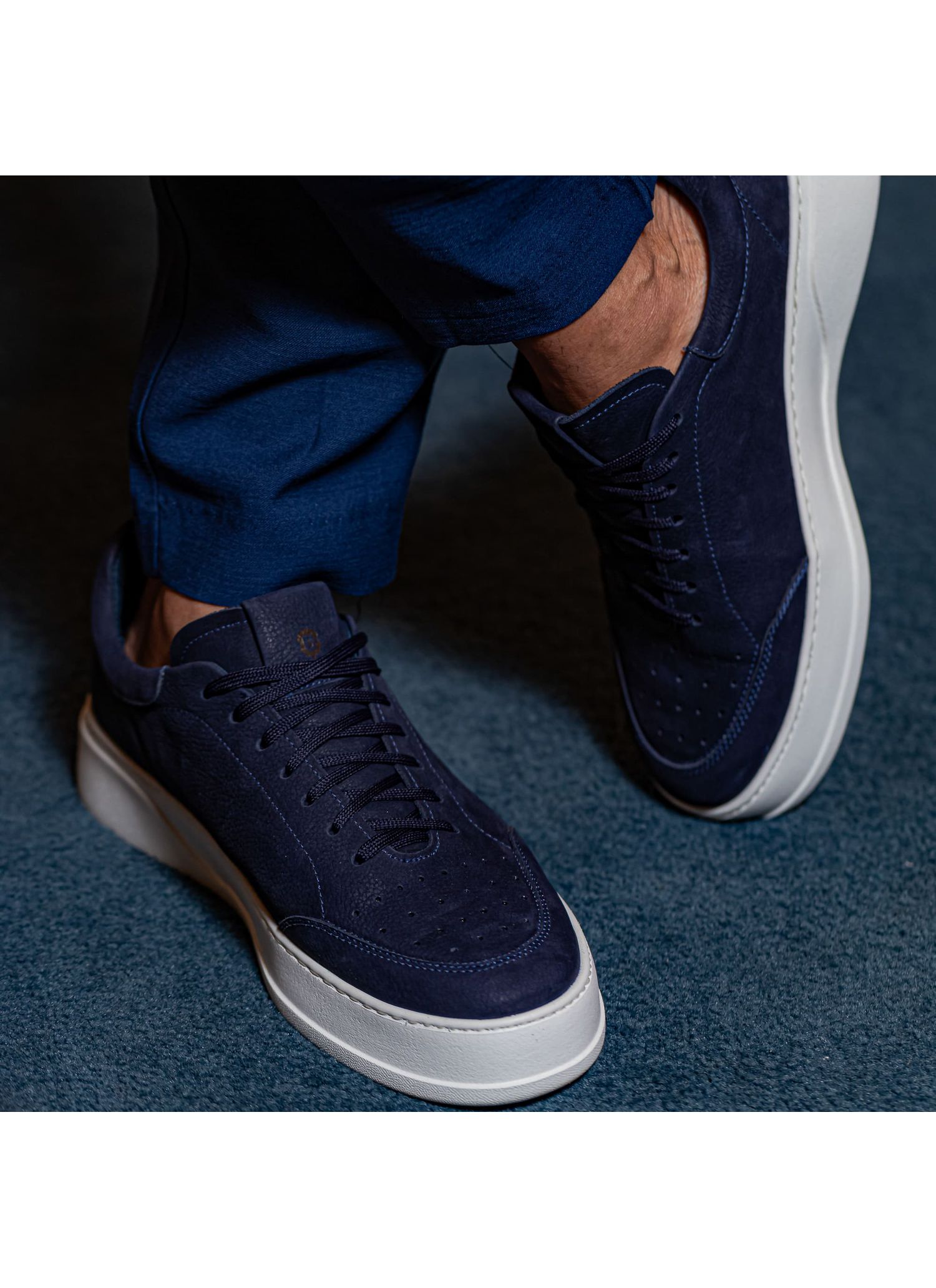 Tênis Sneaker Stefano Nice Azul Marinho