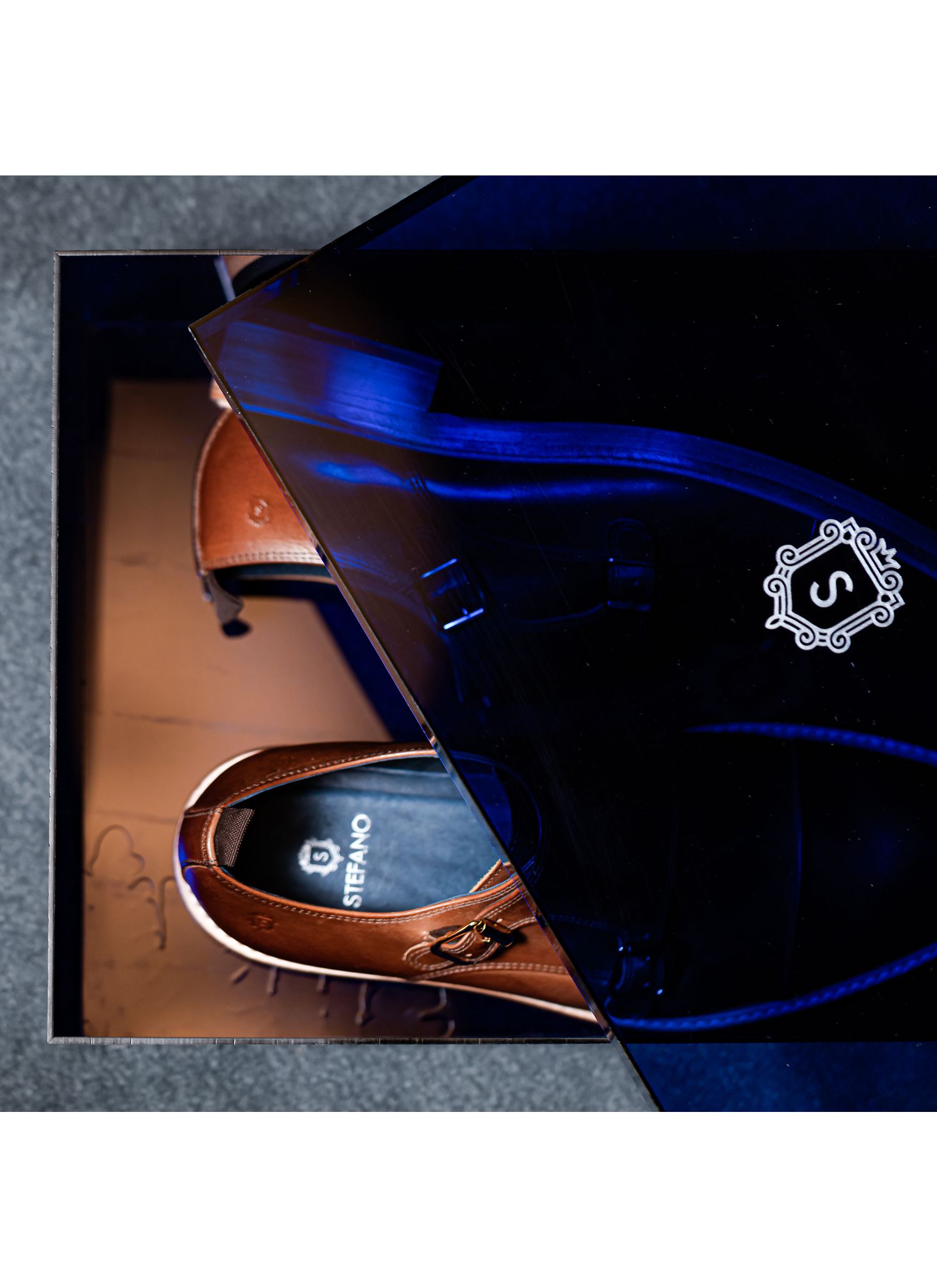 Sapato Monkstrap Stefano Whisky