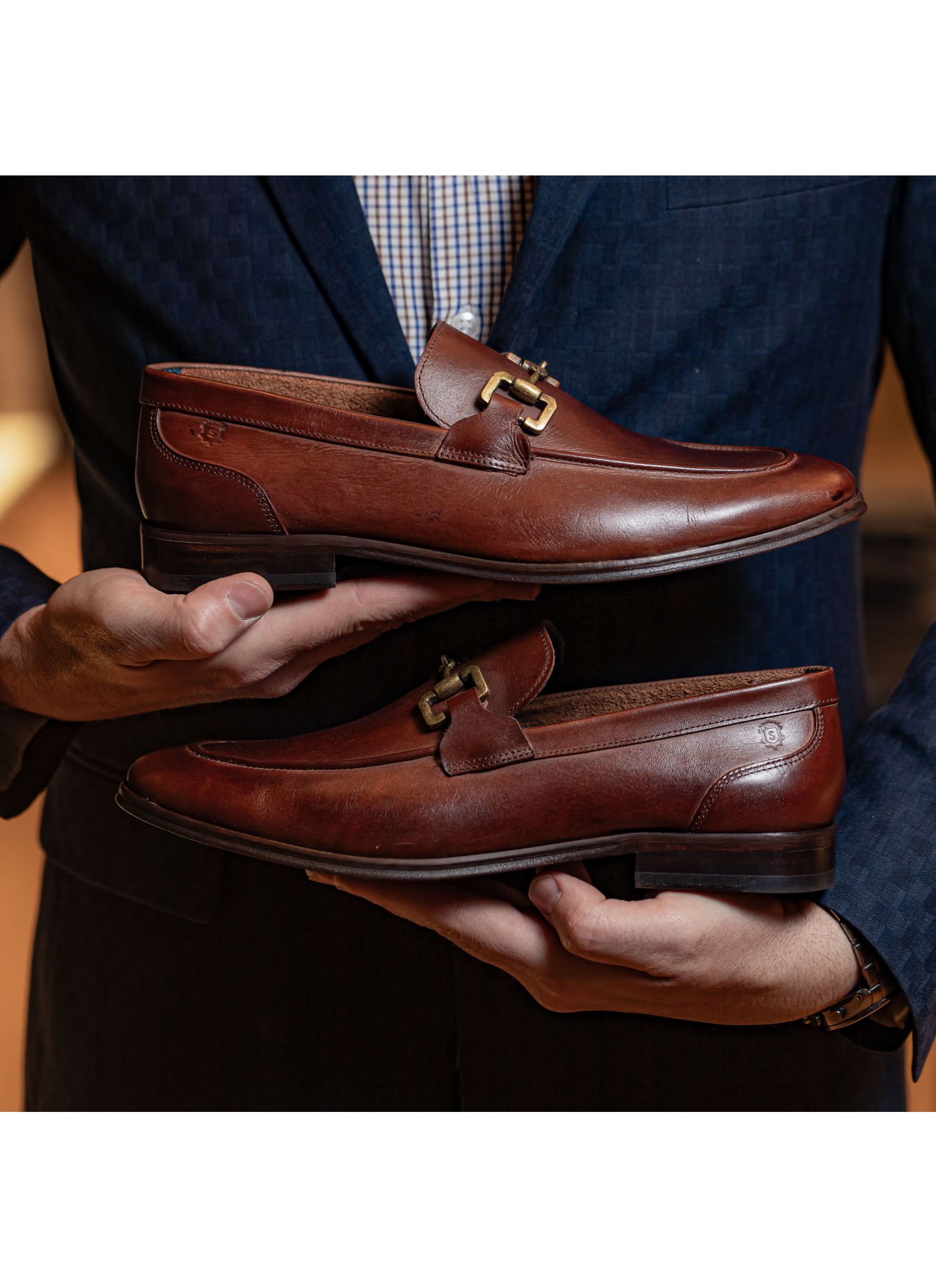 Sapato Loafer Stefano Lafayette Havana