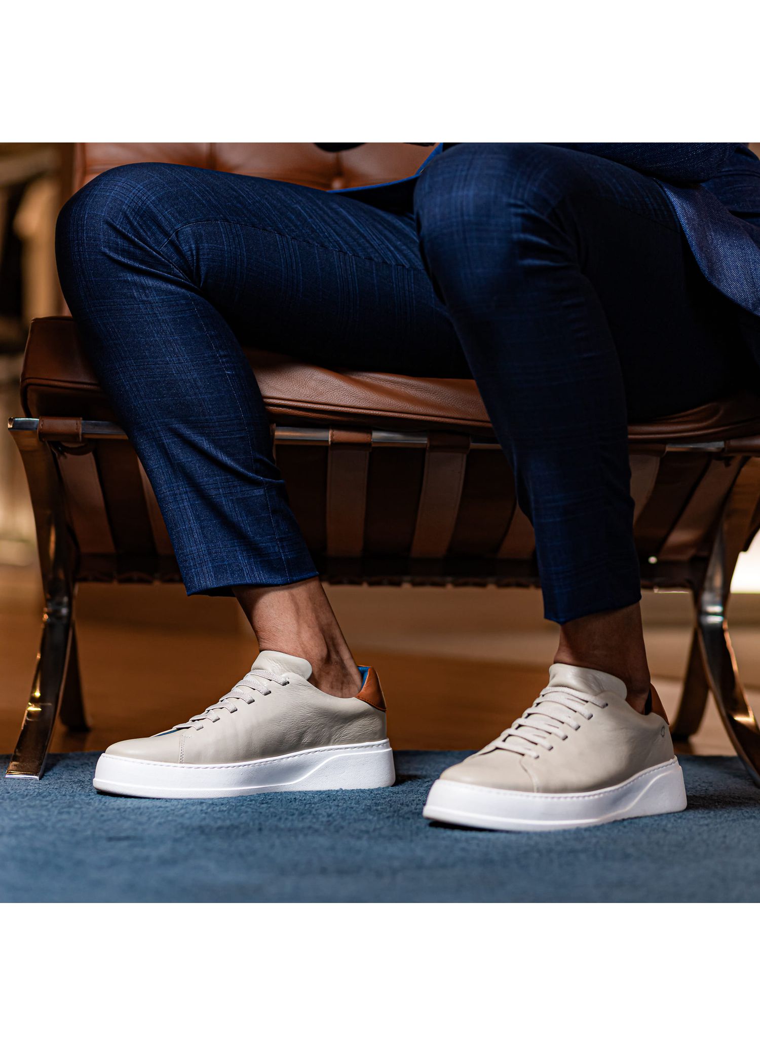 Tênis Sneaker Stefano Nice Bone