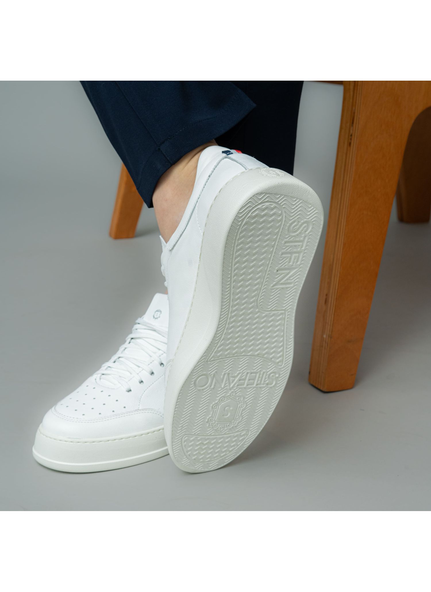Tênis Sneaker Stefano Nice Total White