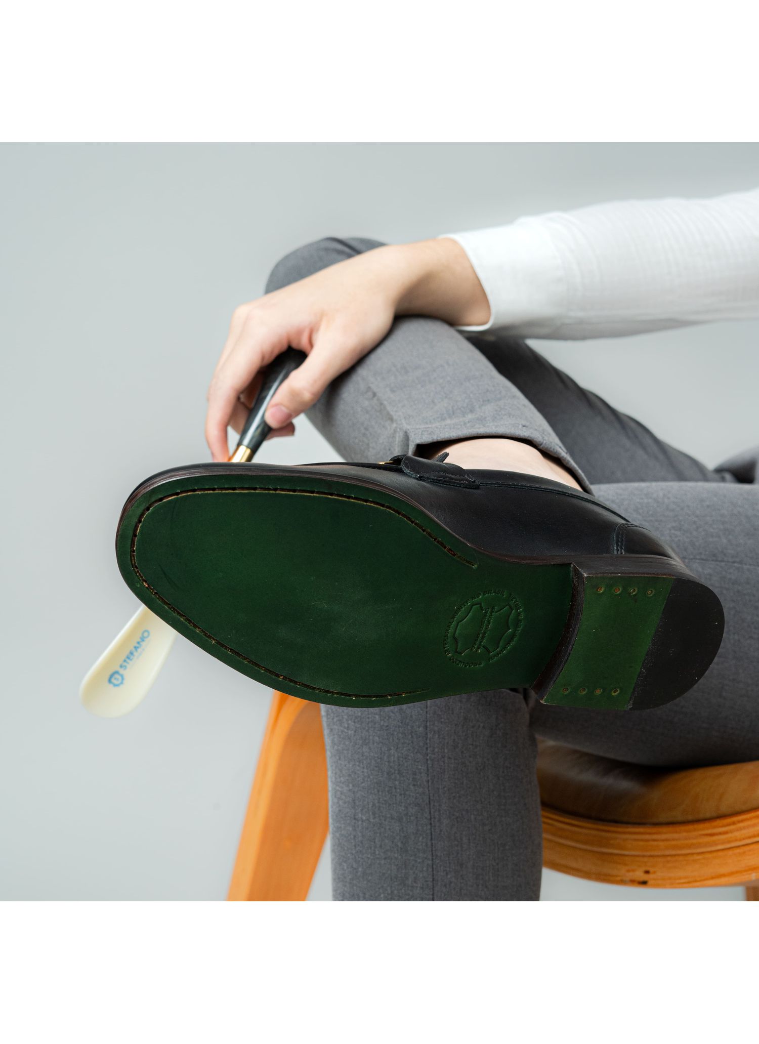 Sapato Loafer Stefano Lafayette Preto