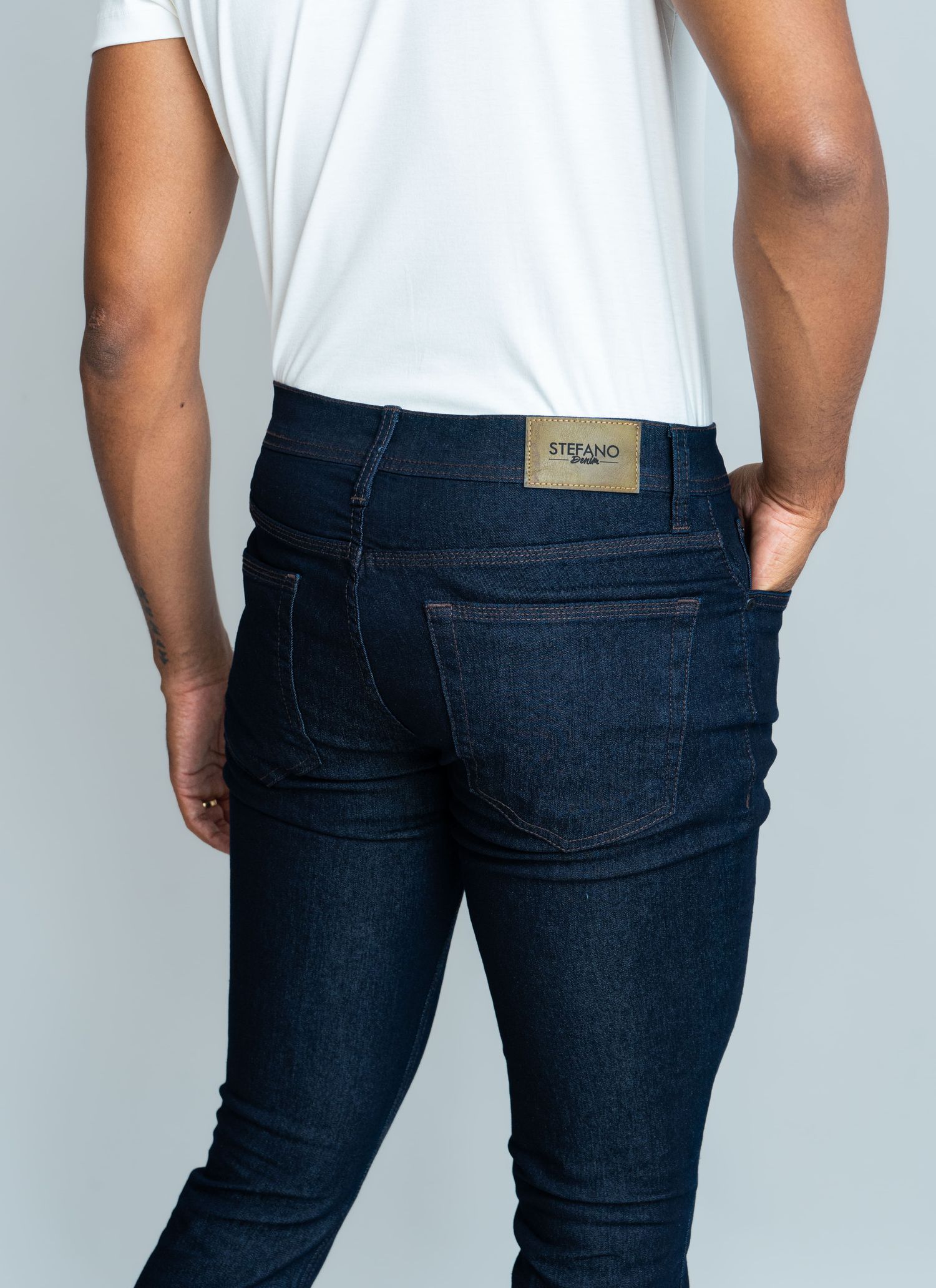 Calça Jeans Stefano Preta
