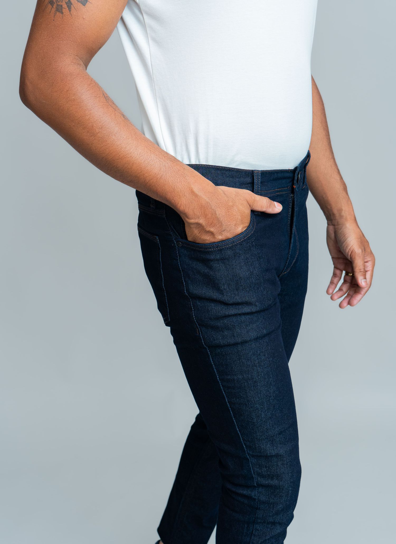 Calça Jeans Stefano Preta