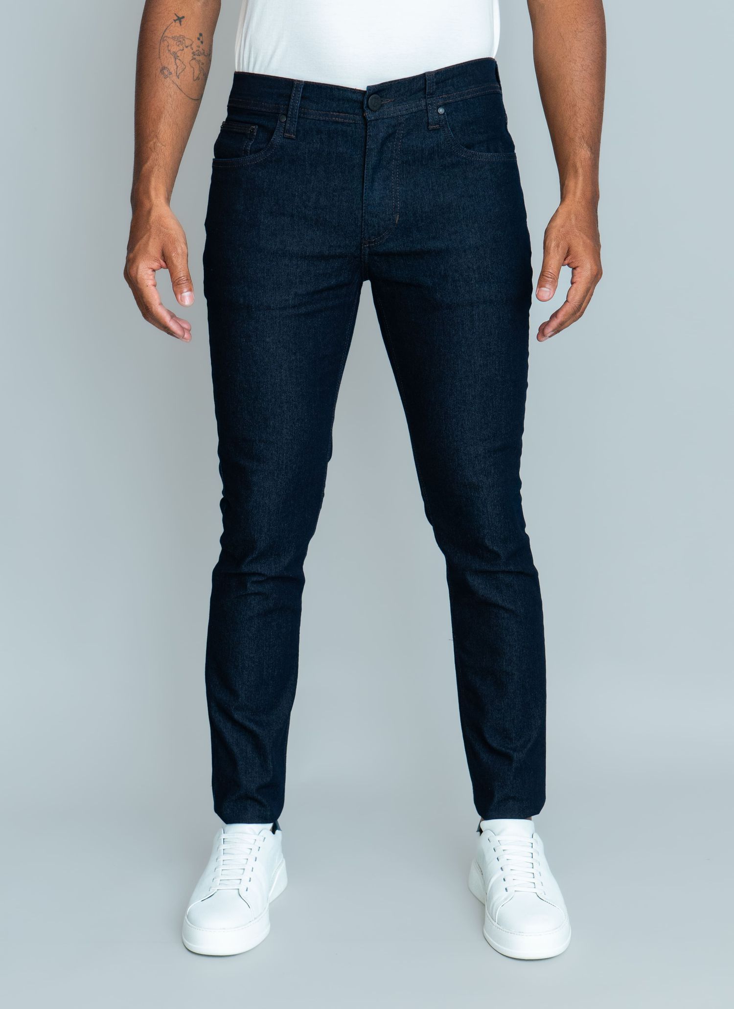 Calça Jeans Stefano Preta - Stefano Store