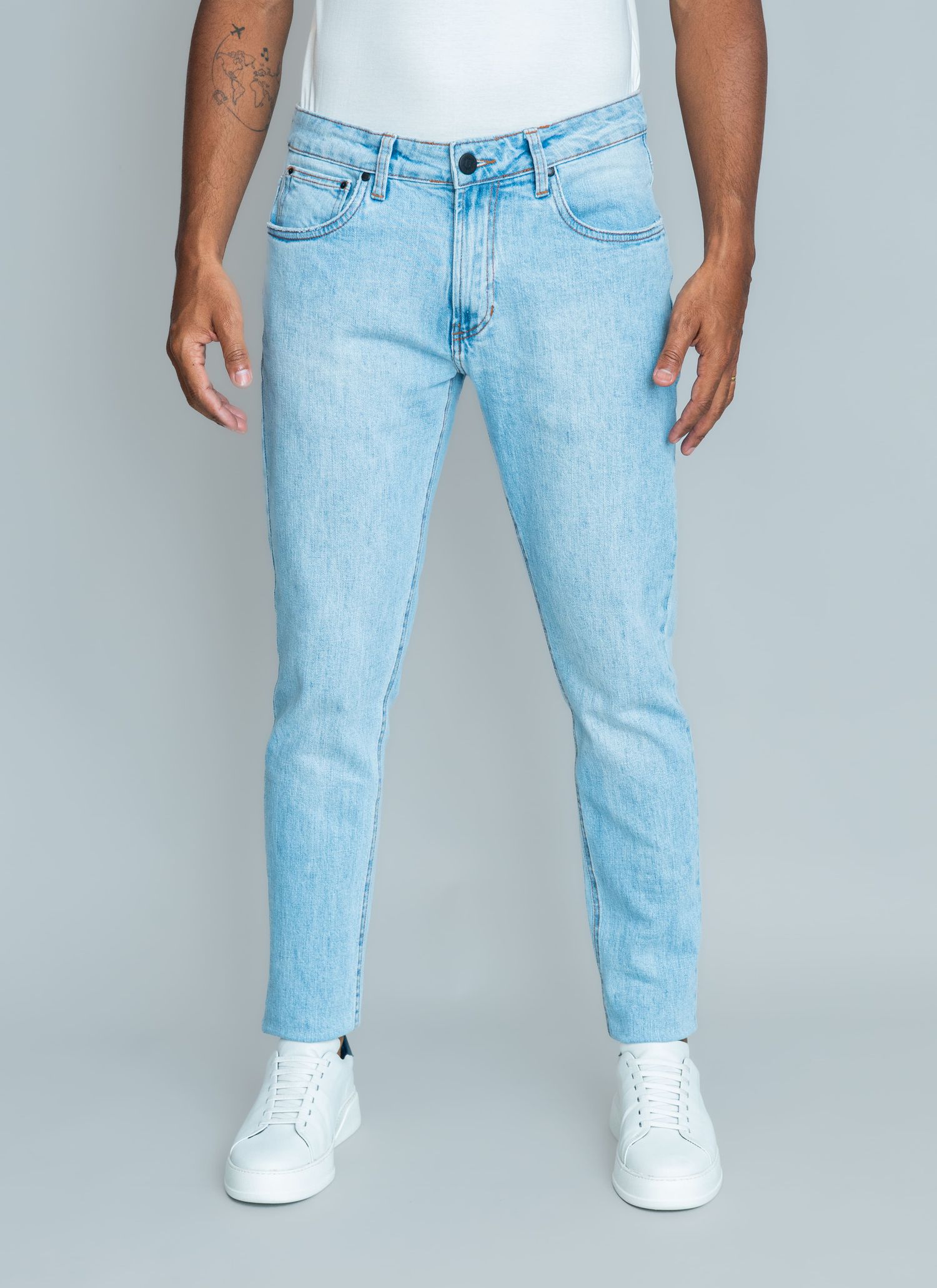 Calça Jeans Royal Stefano Azul... - Stefano Store