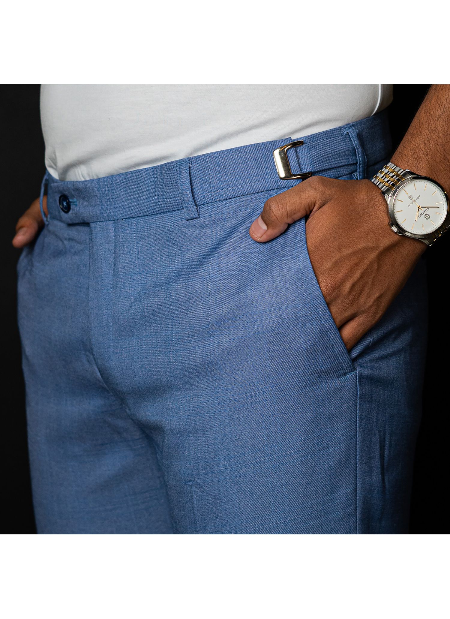 Calça Alfaiataria Com Regulage... - Stefano Store