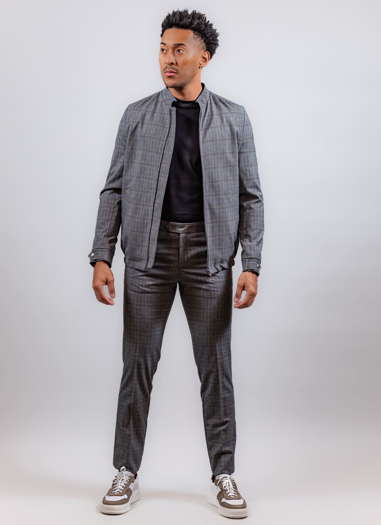 Conjunto Príncipe de Gales Chu... - Stefano Store
