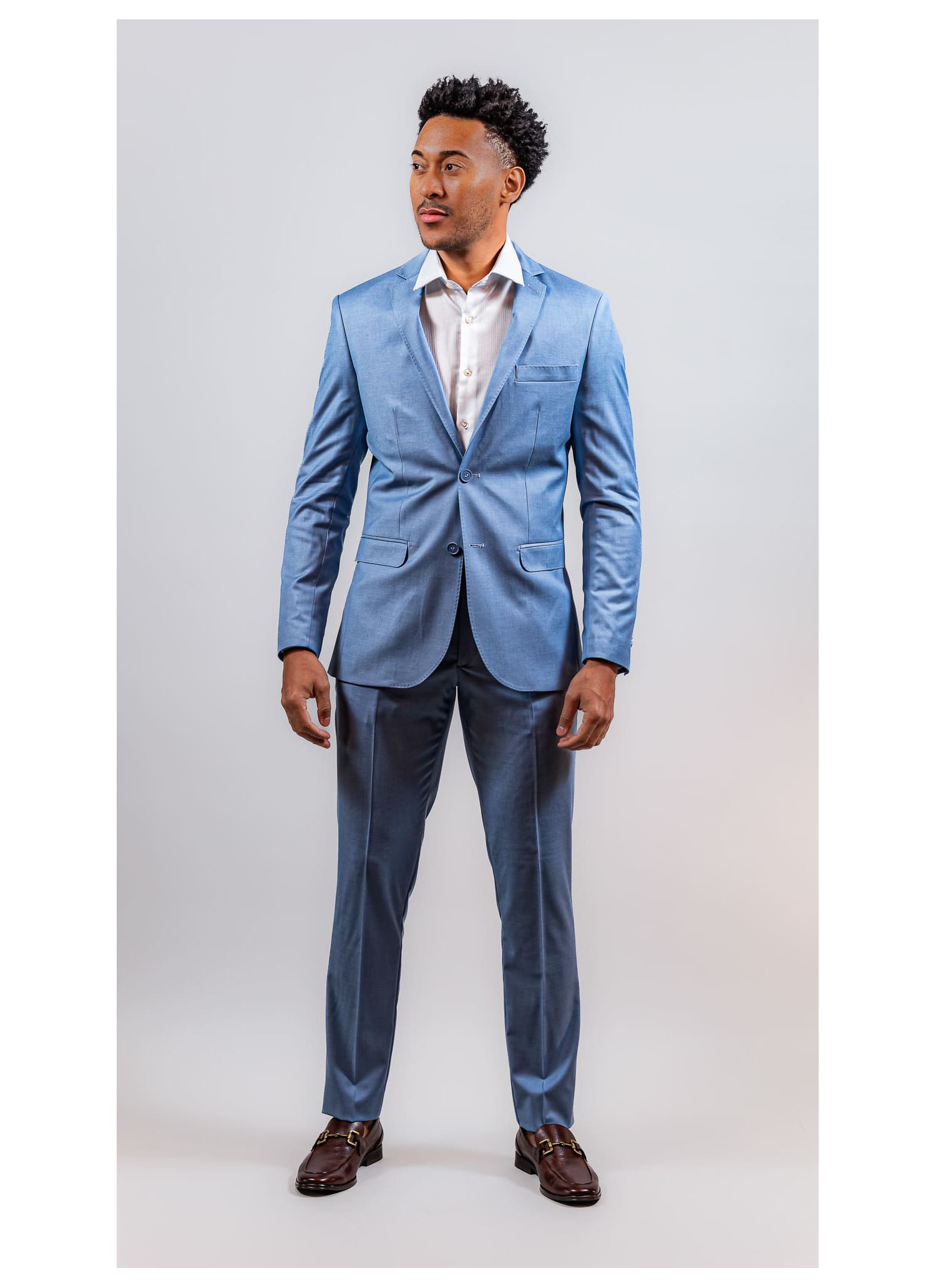 Costume Stefano Azul Céu - Stefano Store