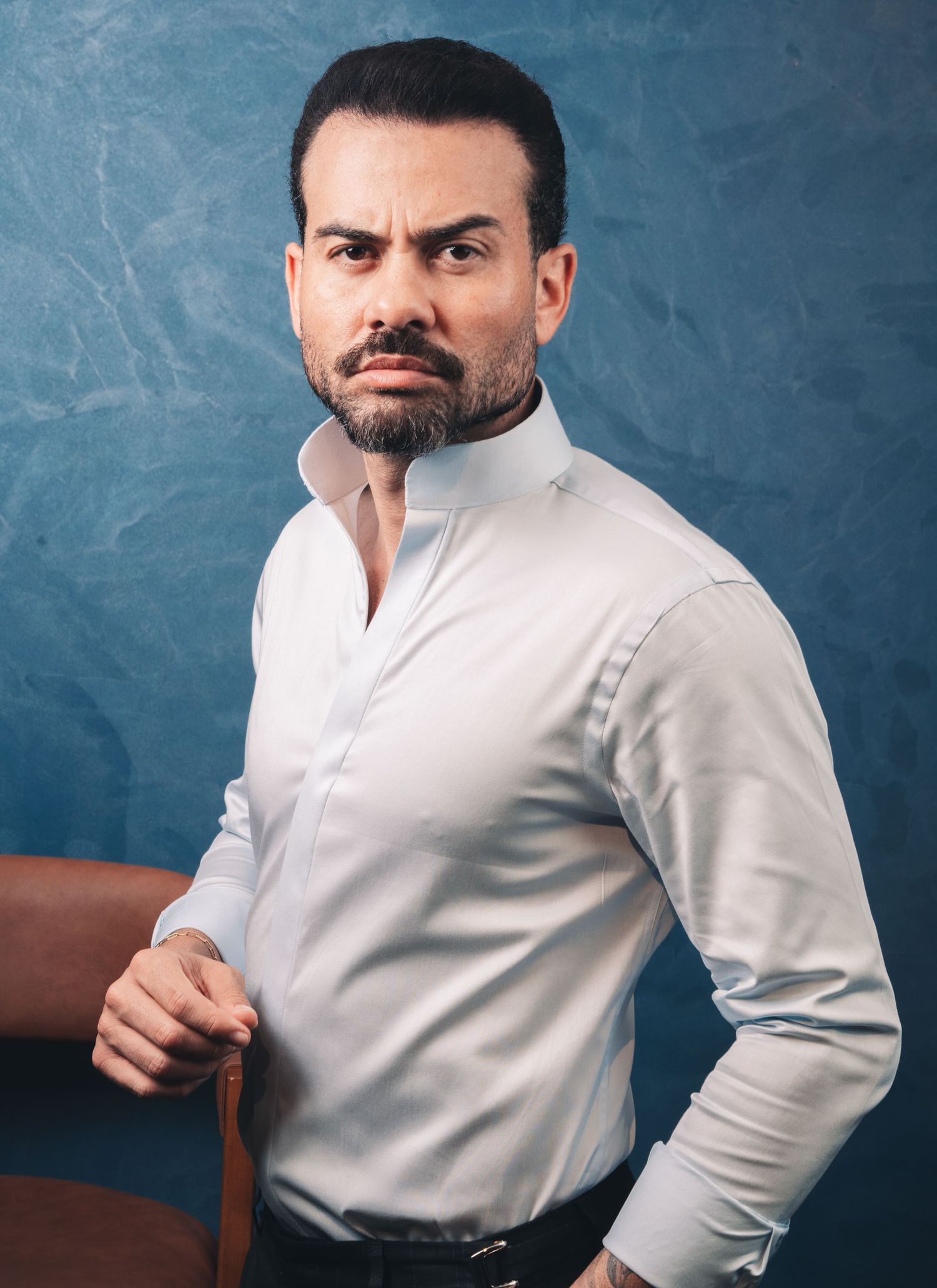 Camisa Stefano Gola Mao Branca