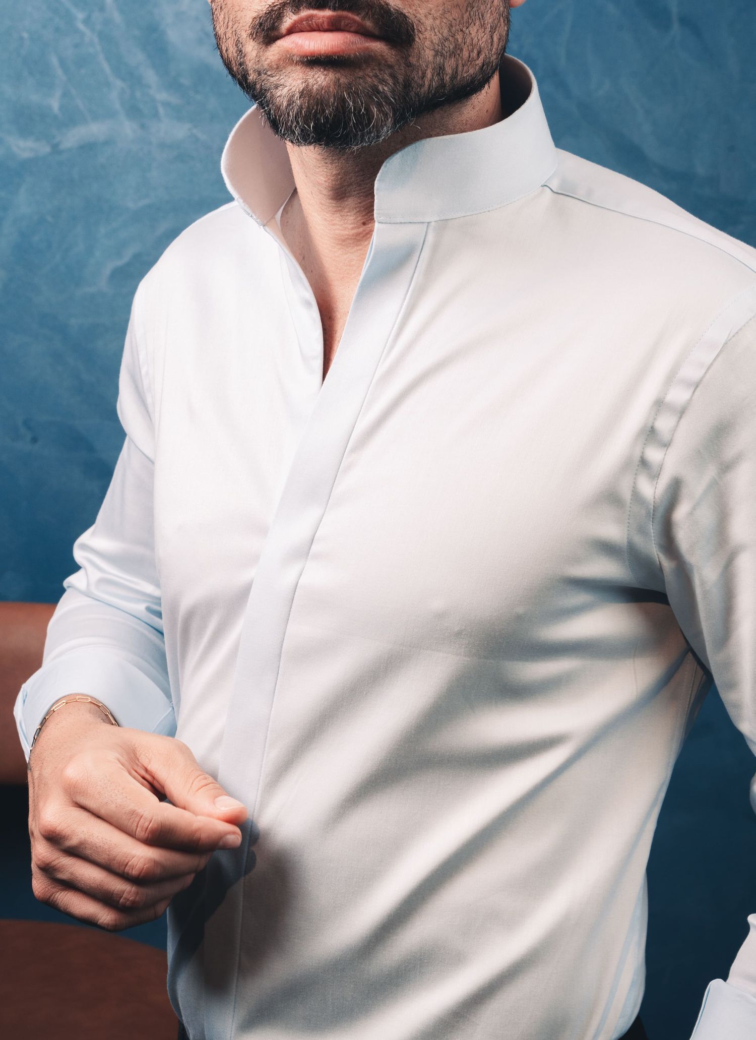 Camisa Stefano Gola Mao Branca