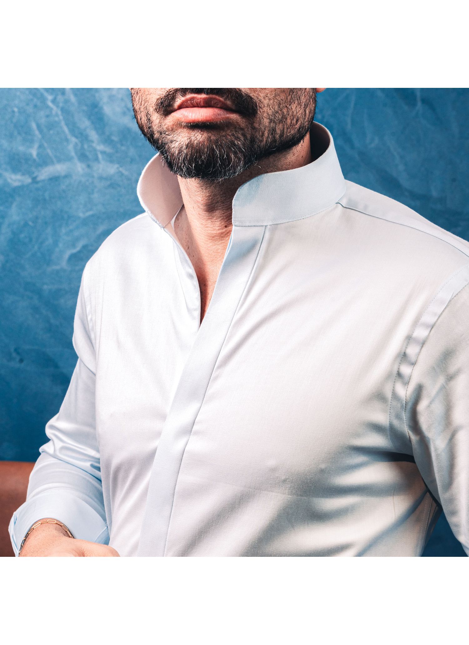 Camisa Stefano Gola Mao Branca