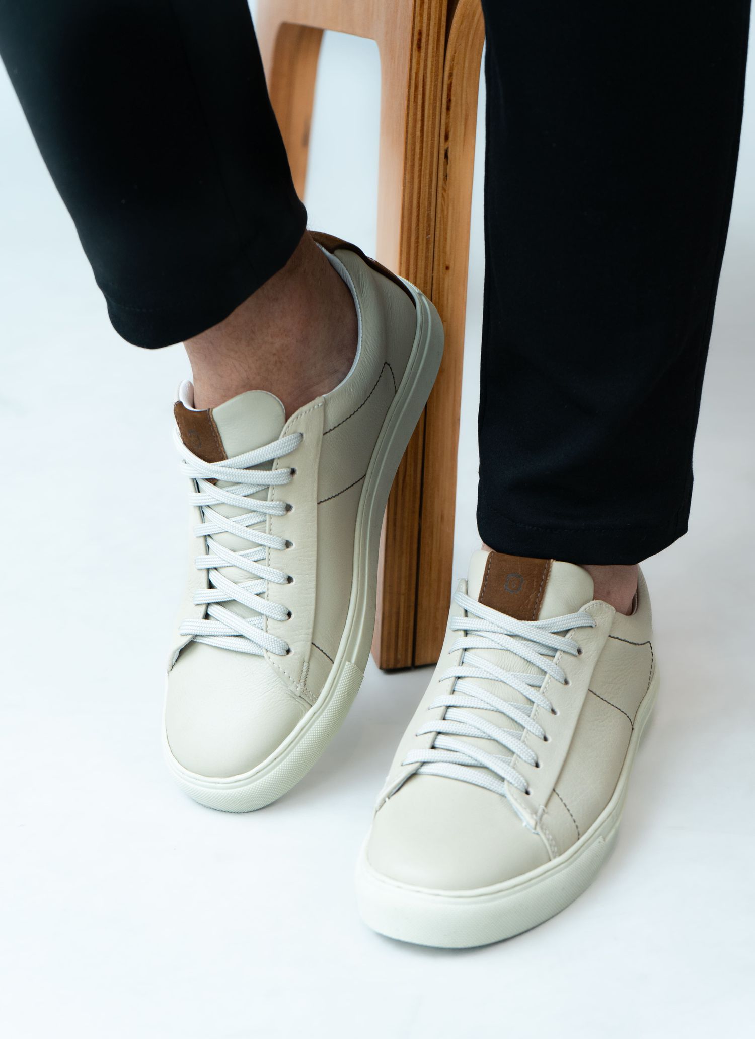 Tênis Sneaker Stefano Bari Areia
