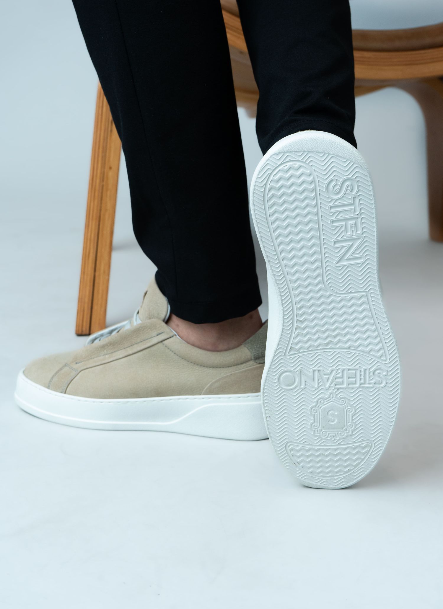 Tênis Sneaker Stefano Macerata Areia