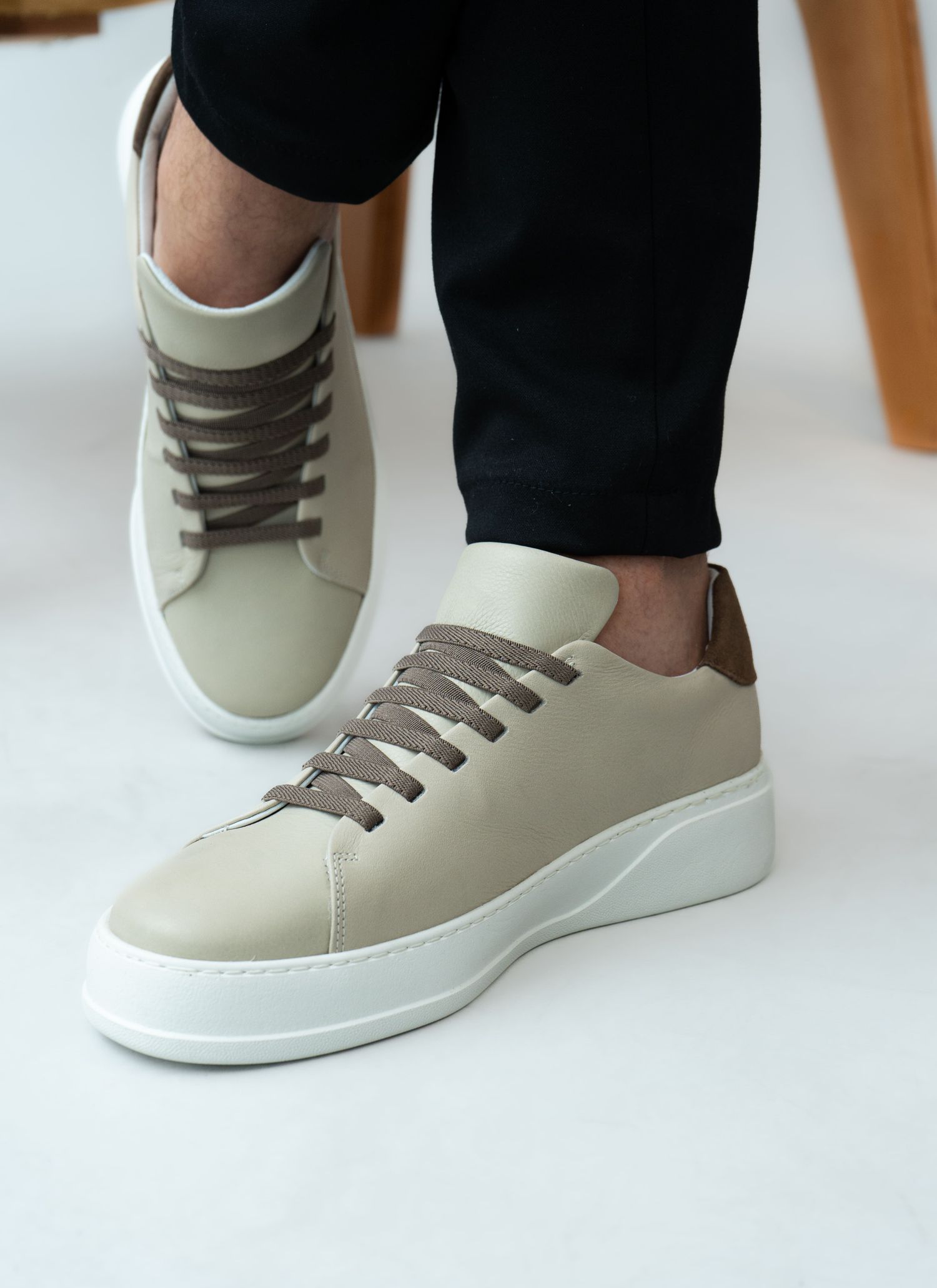 Tênis Sneaker Stefano Nice Areia 