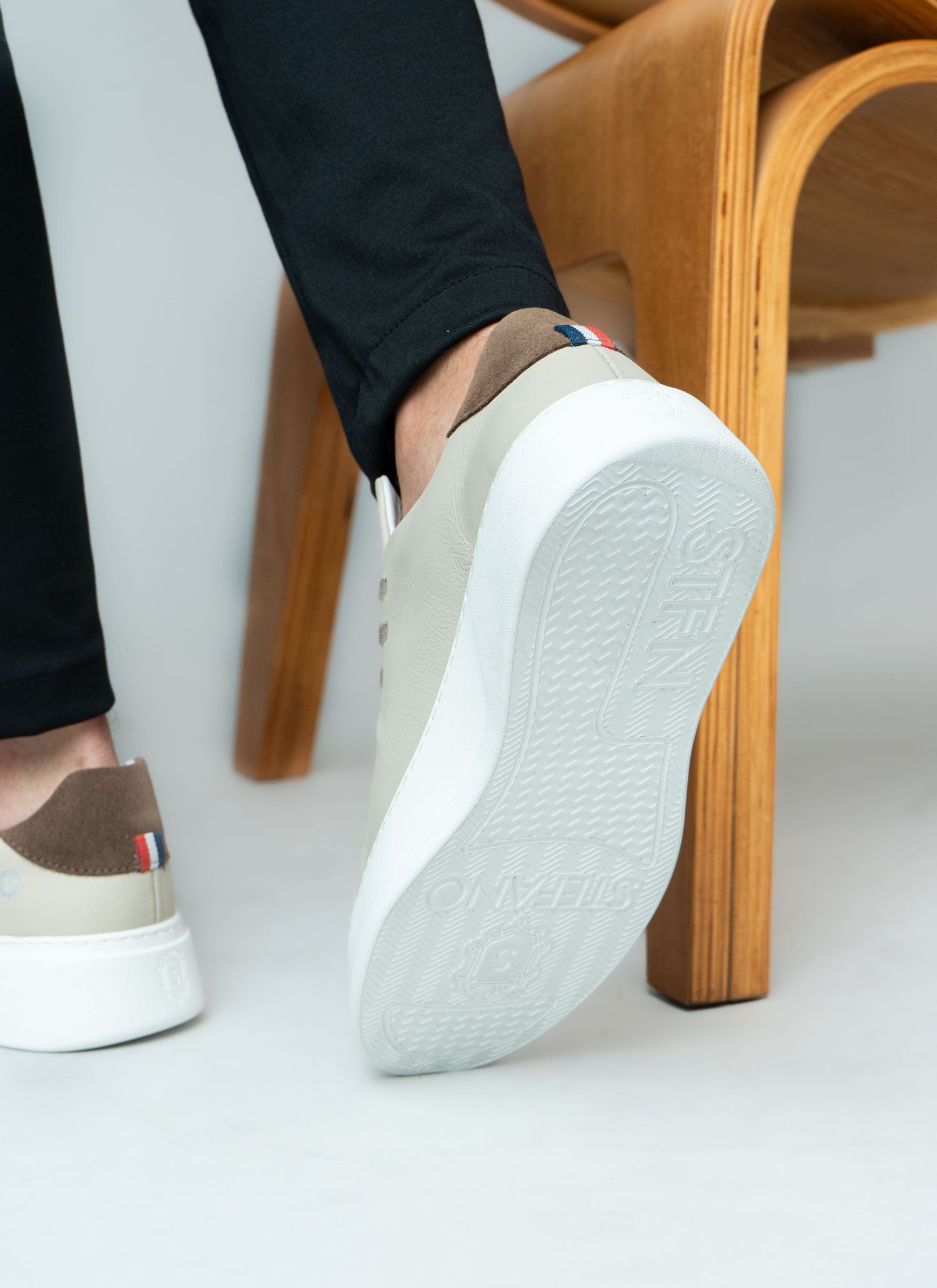 Tênis Sneaker Stefano Nice Areia 
