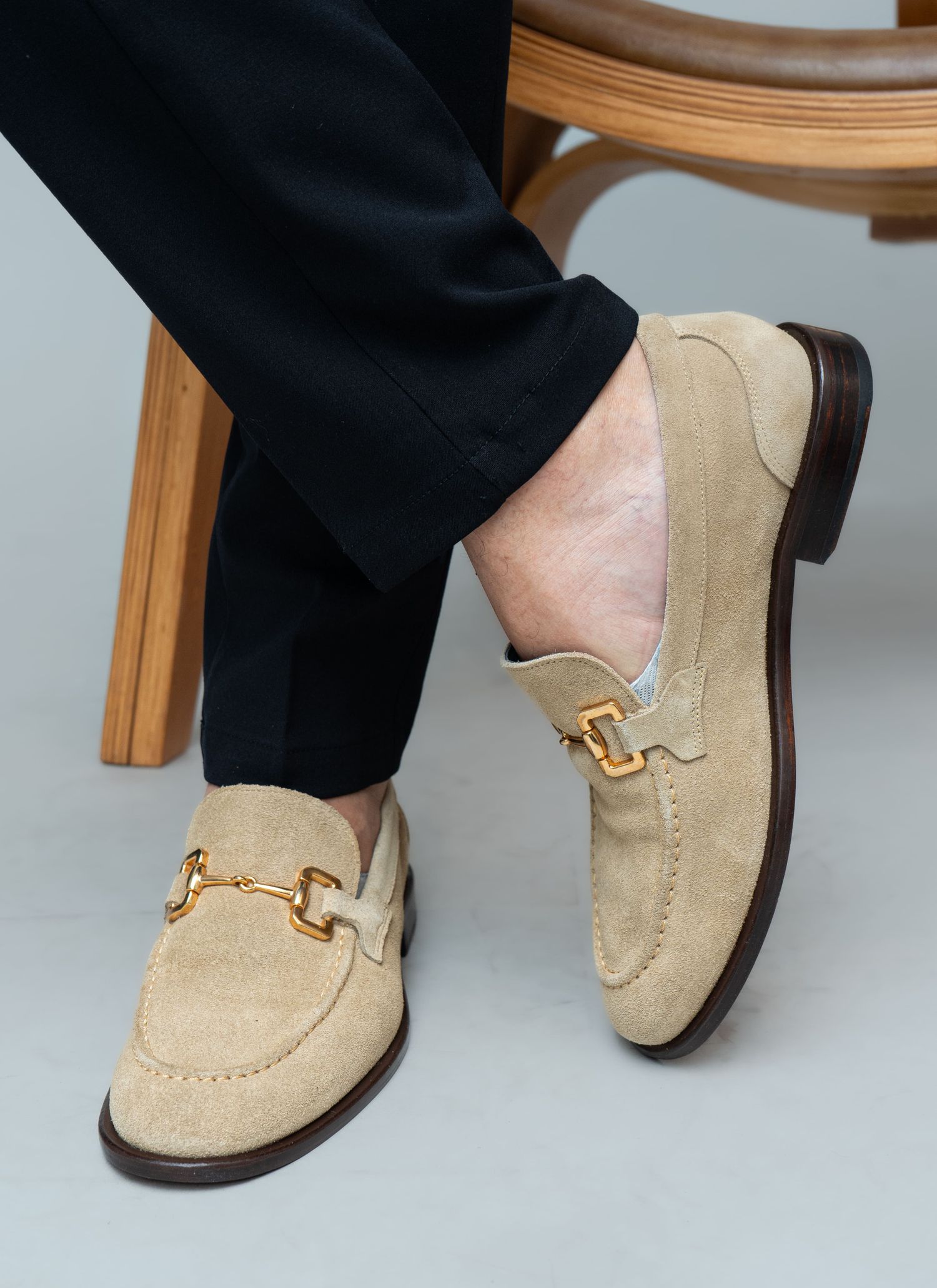 Mocassim Loafer Stefano Areia